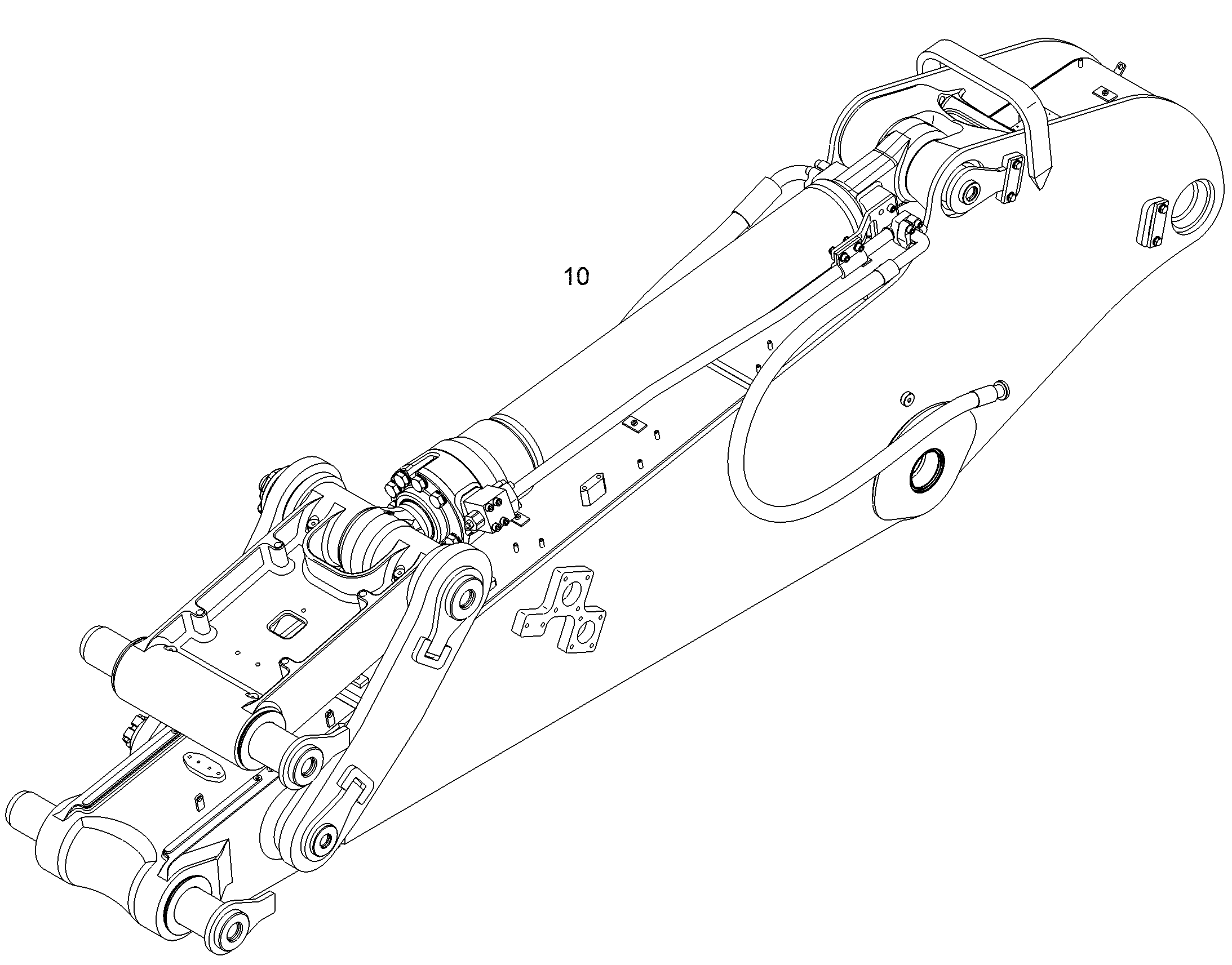 РУКОЯТЬ КОВША 2.60M 10059039 LIEBHERR