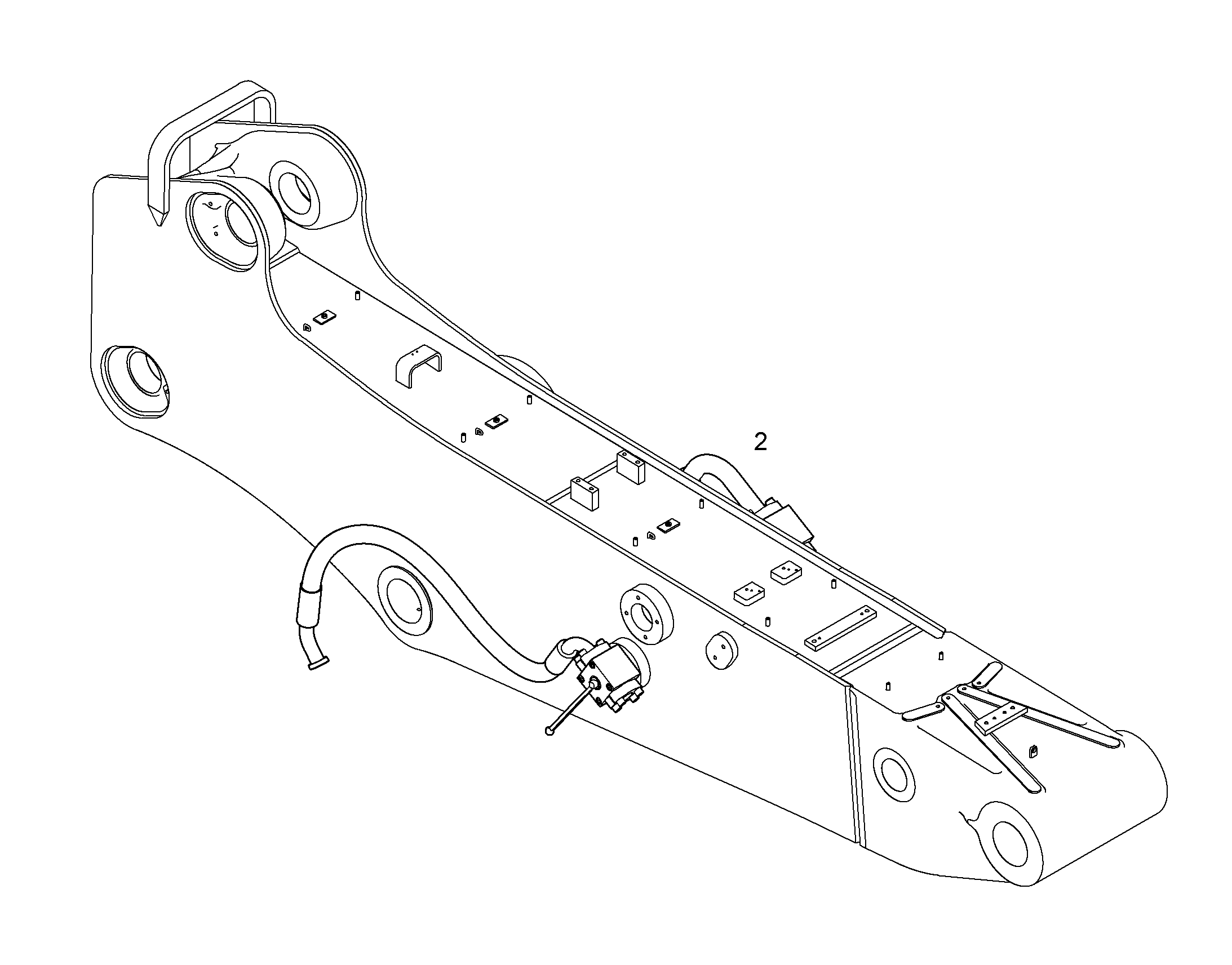 ПРОВОДКА МОНТАЖ AHS 10057521 LIEBHERR