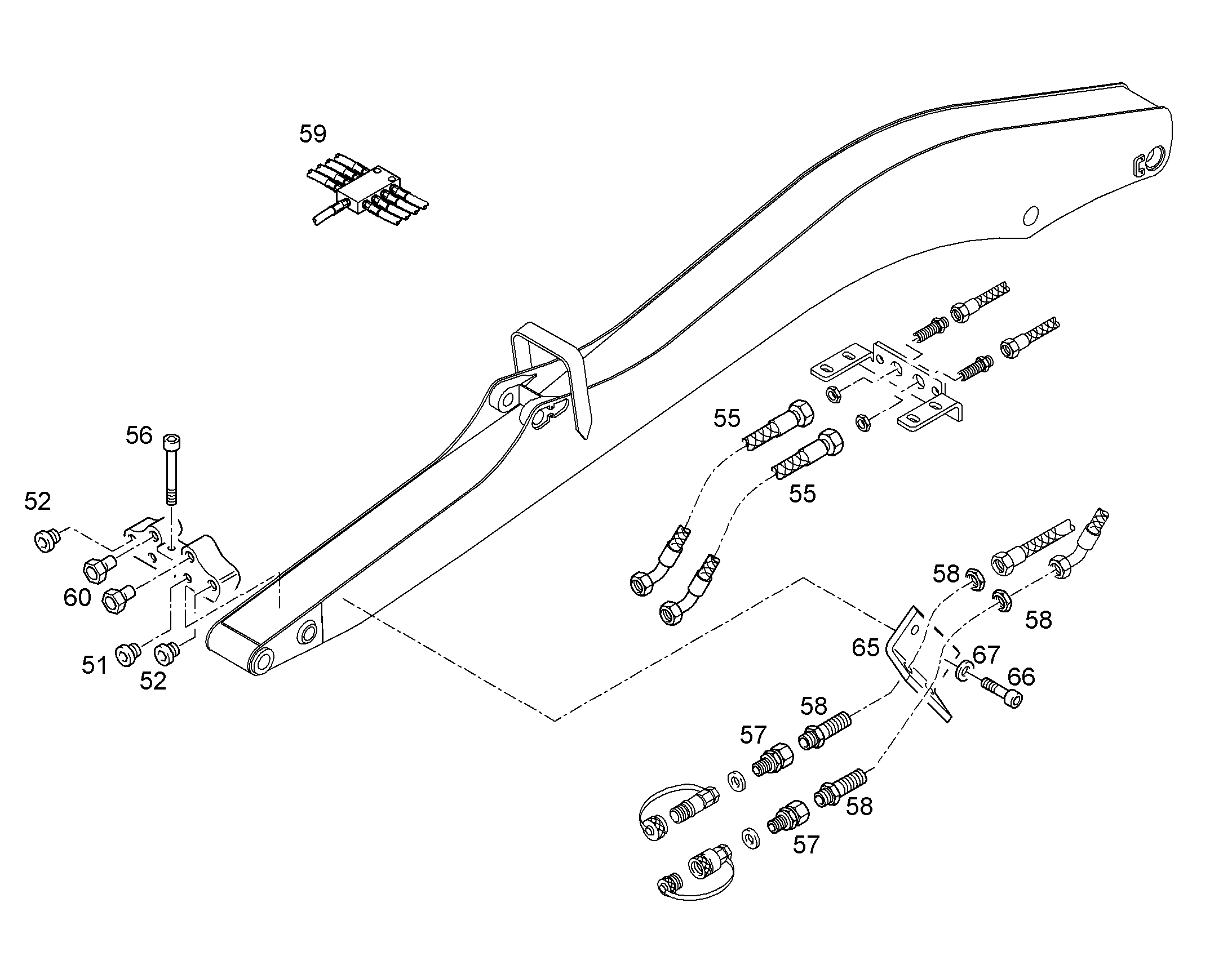 СИСТЕМА СМАЗКИ 10388745 LIEBHERR