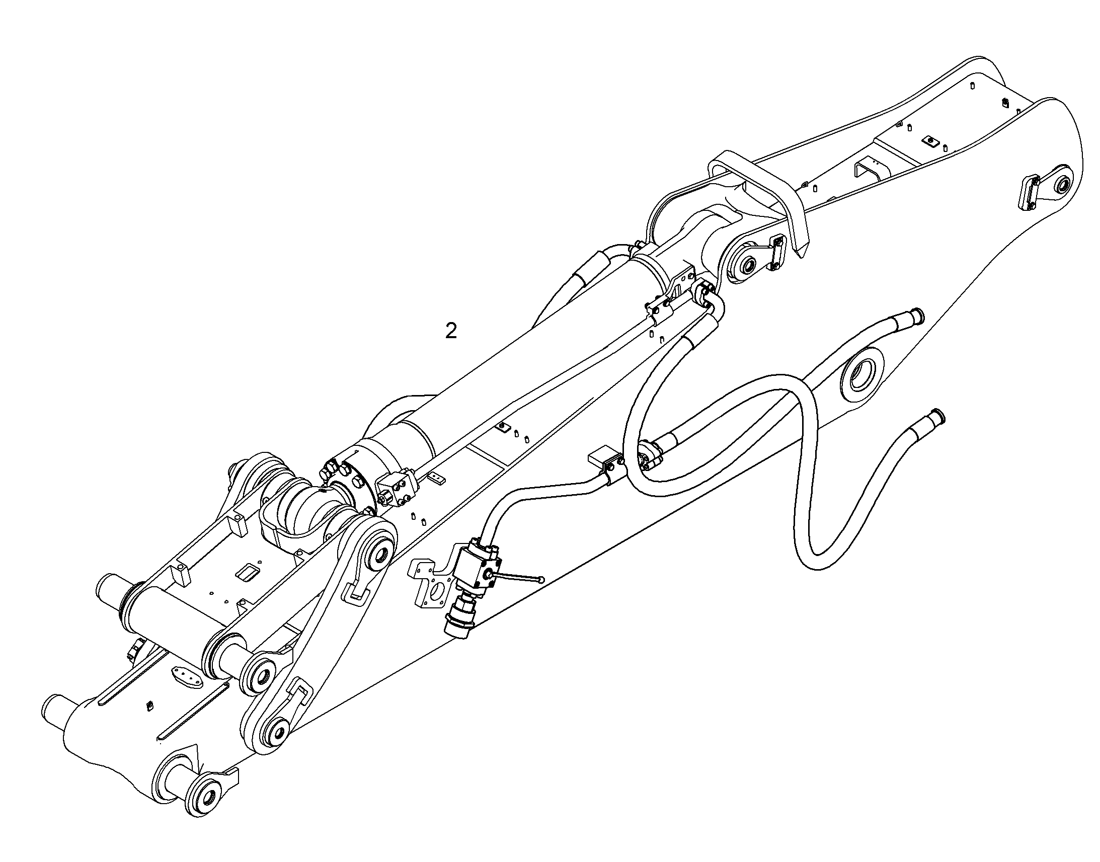 ПРОВОДКА МОНТАЖ AHS 10066615 LIEBHERR