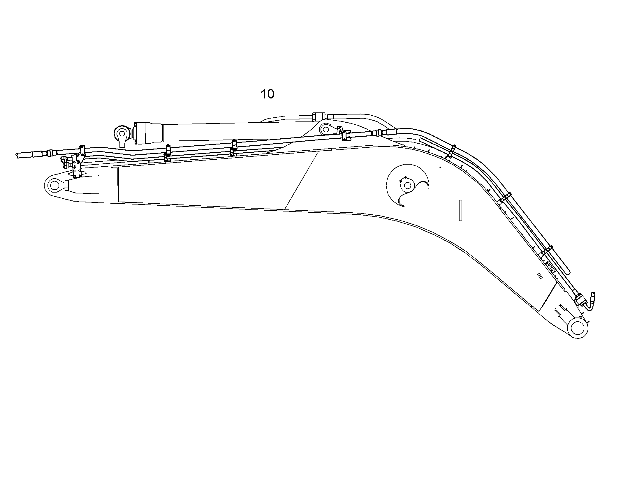 ПРОВОДКА МОНТАЖ AHS 10068149 LIEBHERR