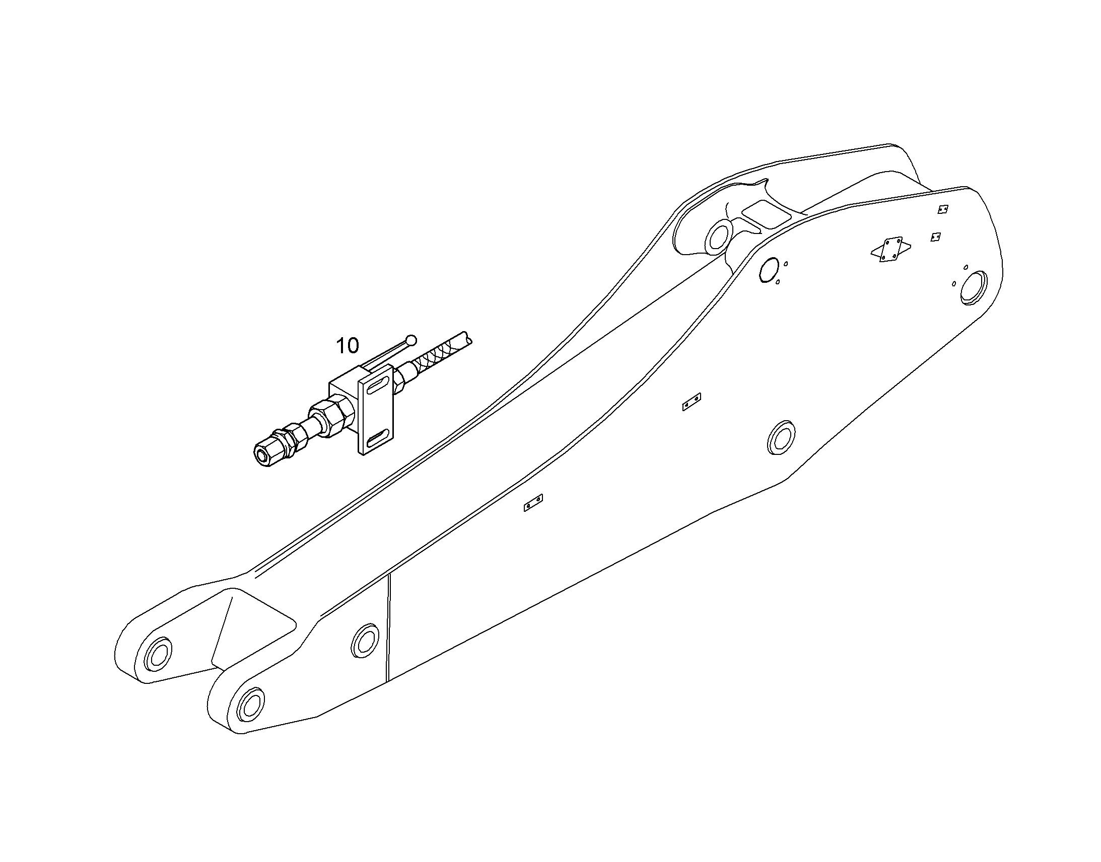 ПРОВОДКА МОНТАЖ AHS 10068079 LIEBHERR