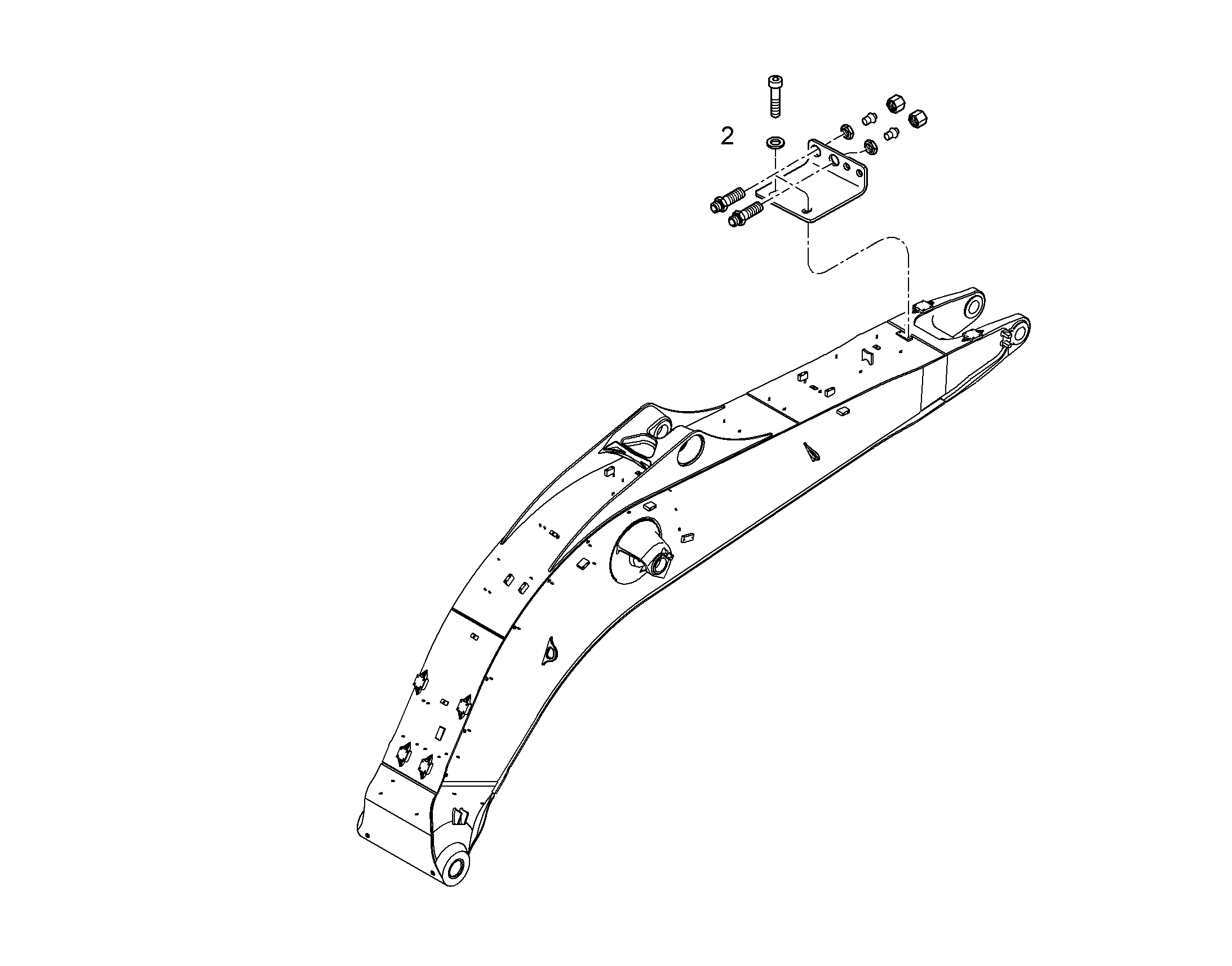 ПРОВОДКА ПРИВОД МЕХ. ПОВОРОТА 10060381 LIEBHERR