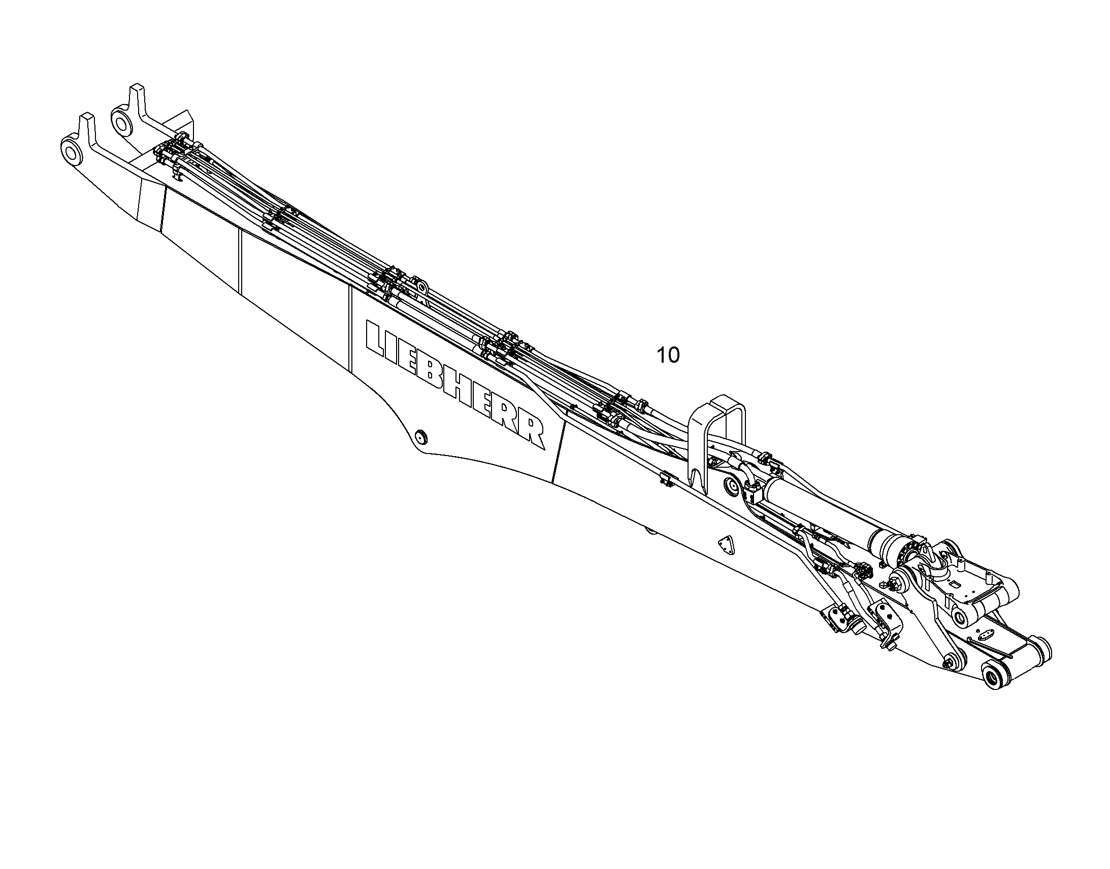 СТЕРЖЕНЬ ДЛЯ СНОСА 8,55M 10079514 LIEBHERR