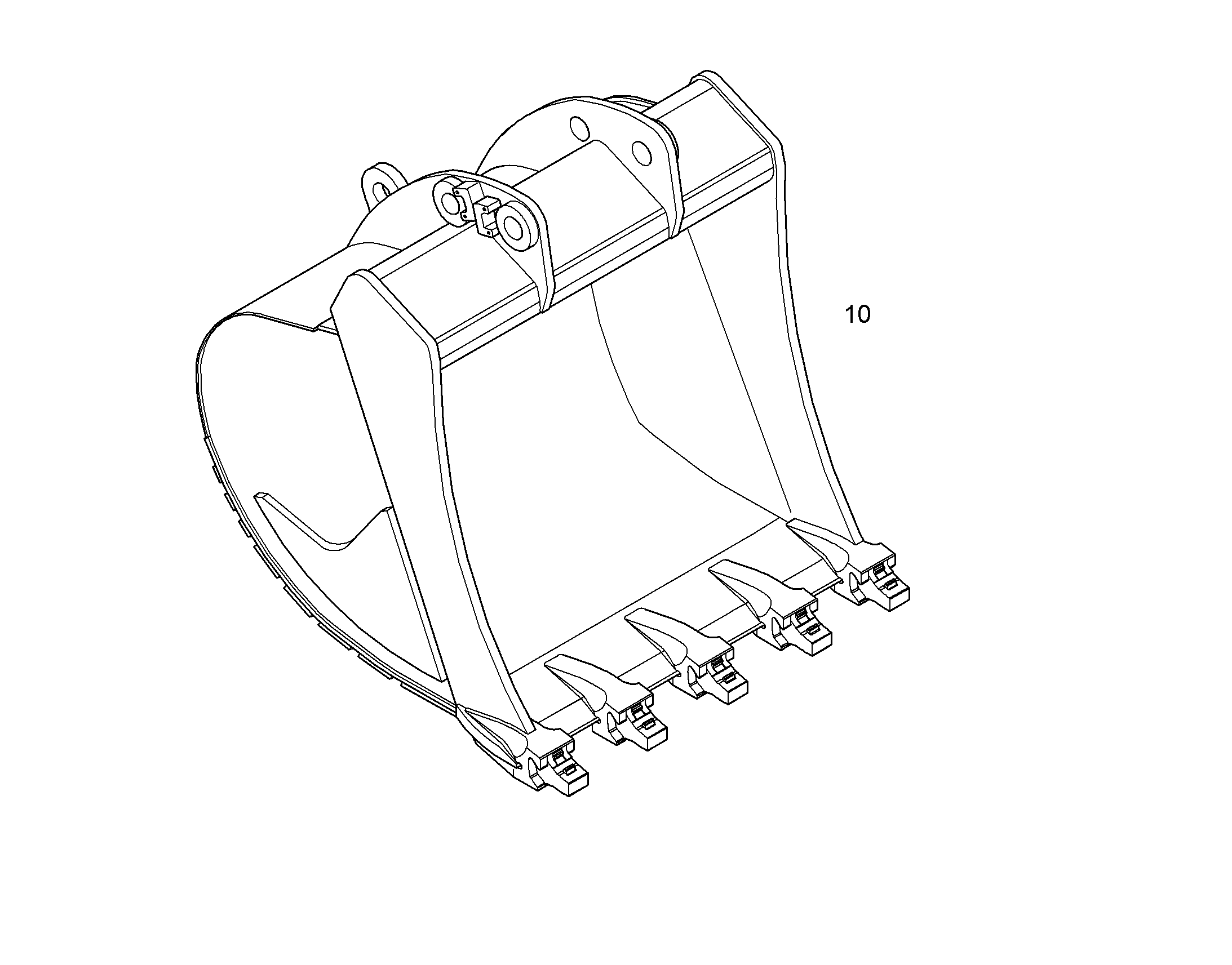 ЛОПАТА ОБРАТНАЯ HDL 10077563 LIEBHERR