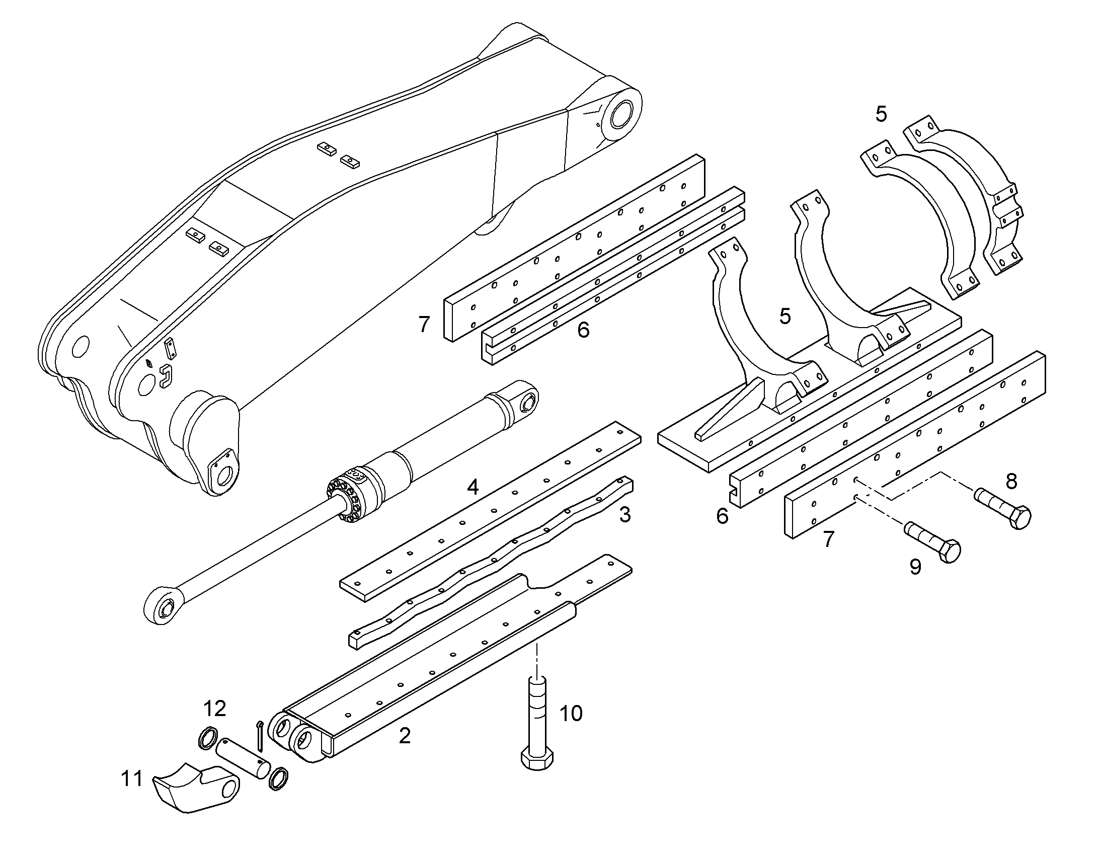 ГНЕЗДО ПОДШИПНИКА 10073782 LIEBHERR