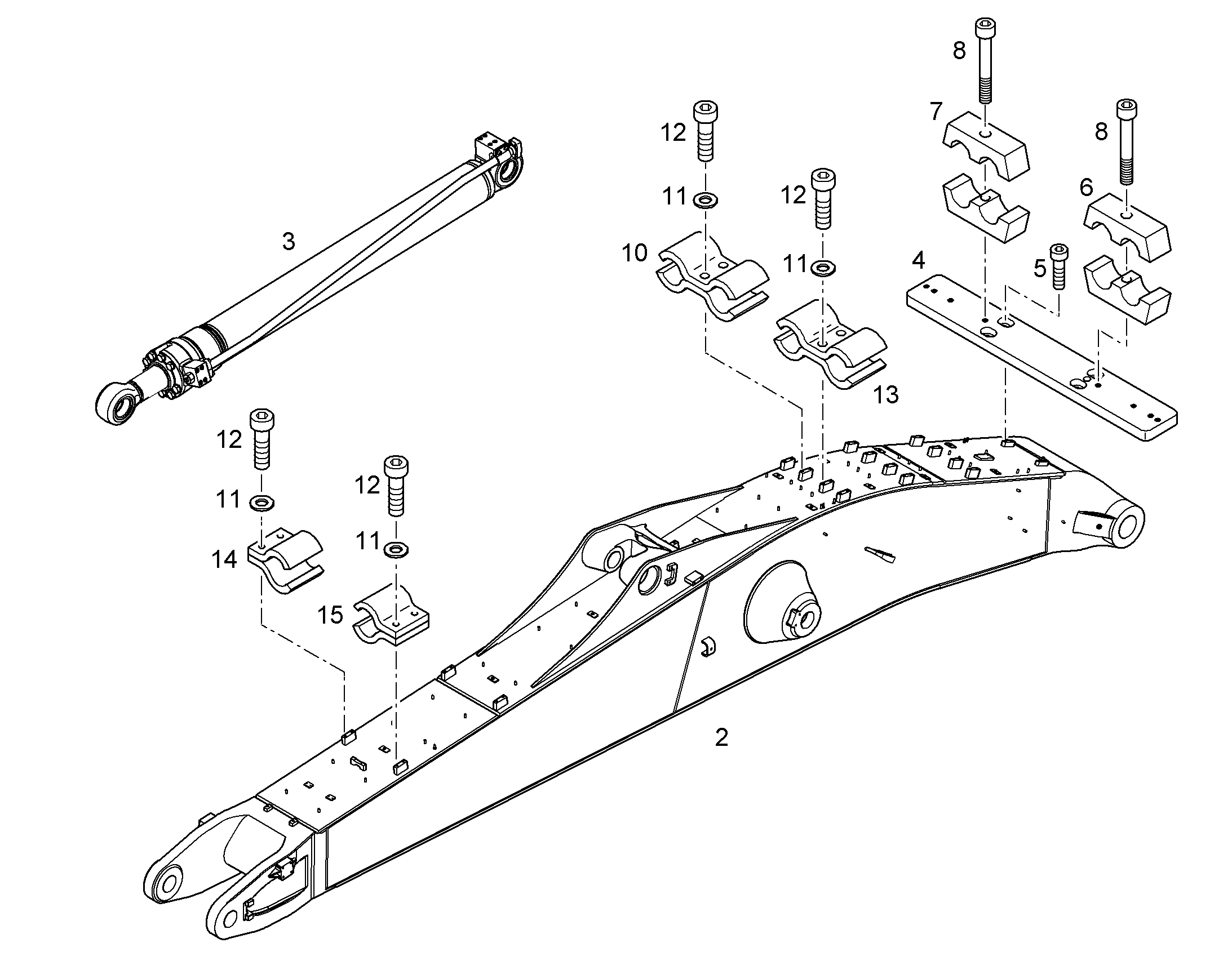 ПРОВОДКА МОНТАЖ AHS 10071763 LIEBHERR