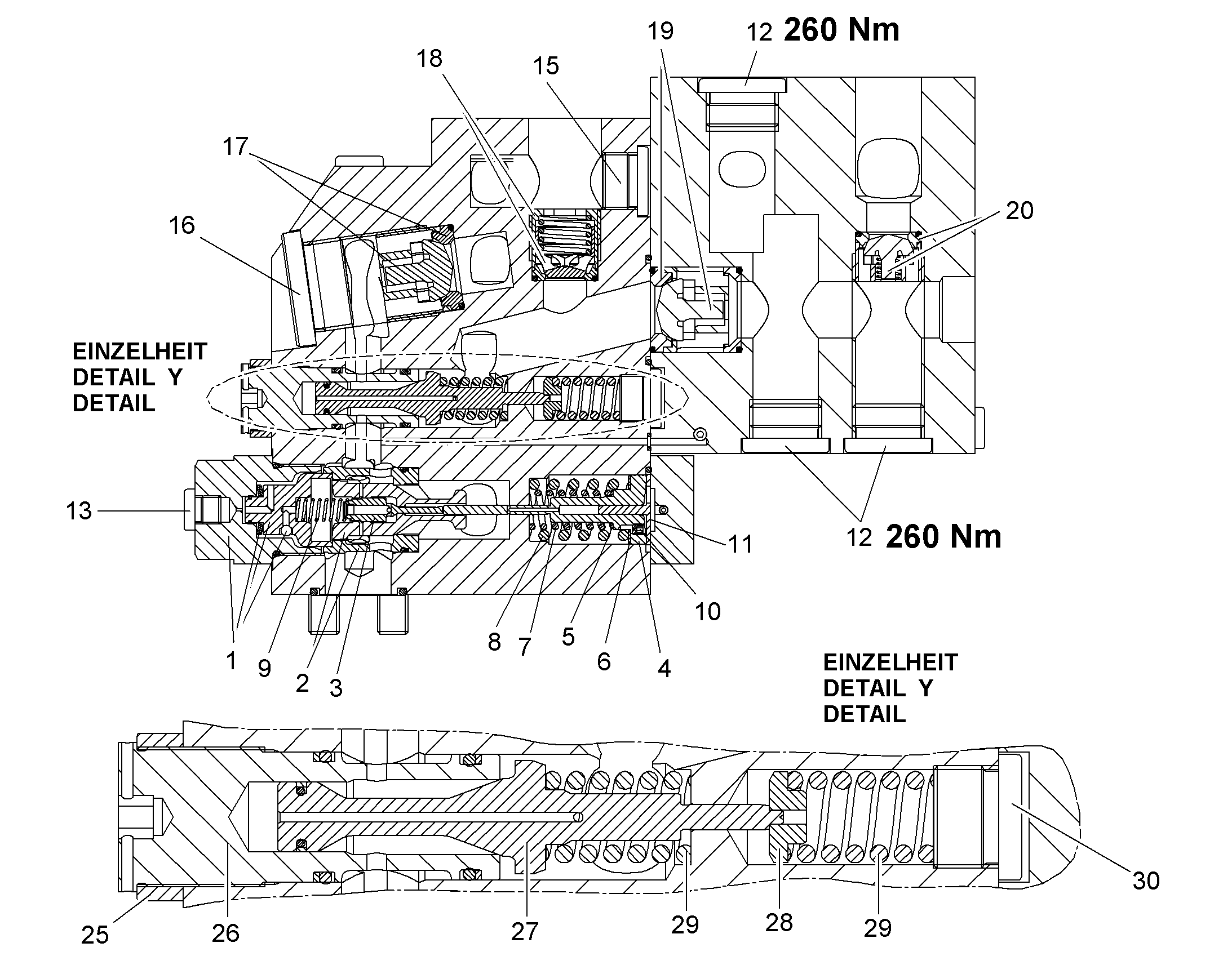 ЗАГЛУШКА РЕЗЬБОВАЯ G 1 11160482 LIEBHERR