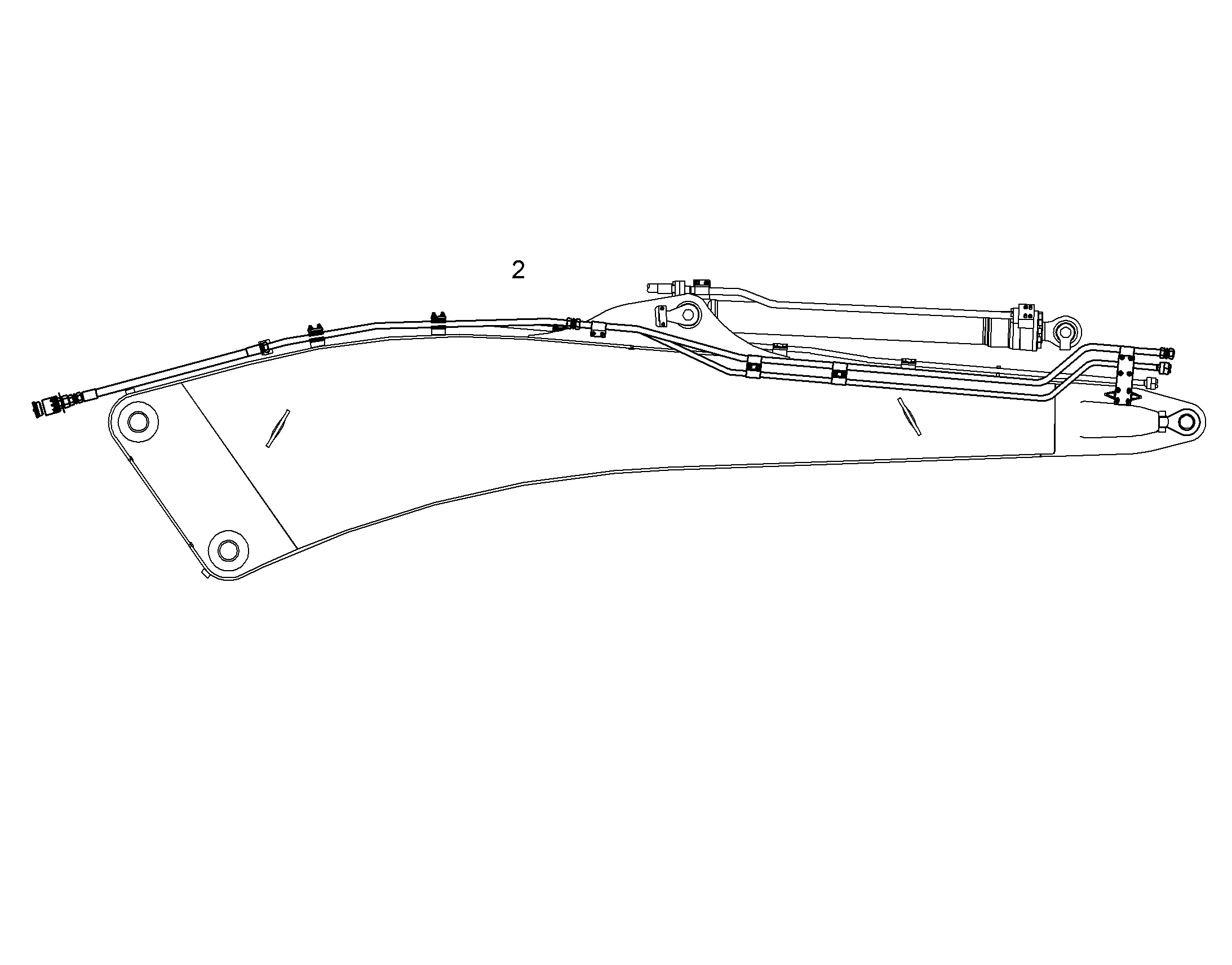 ПРОВОДКА МОНТАЖ AHS 10074777 LIEBHERR
