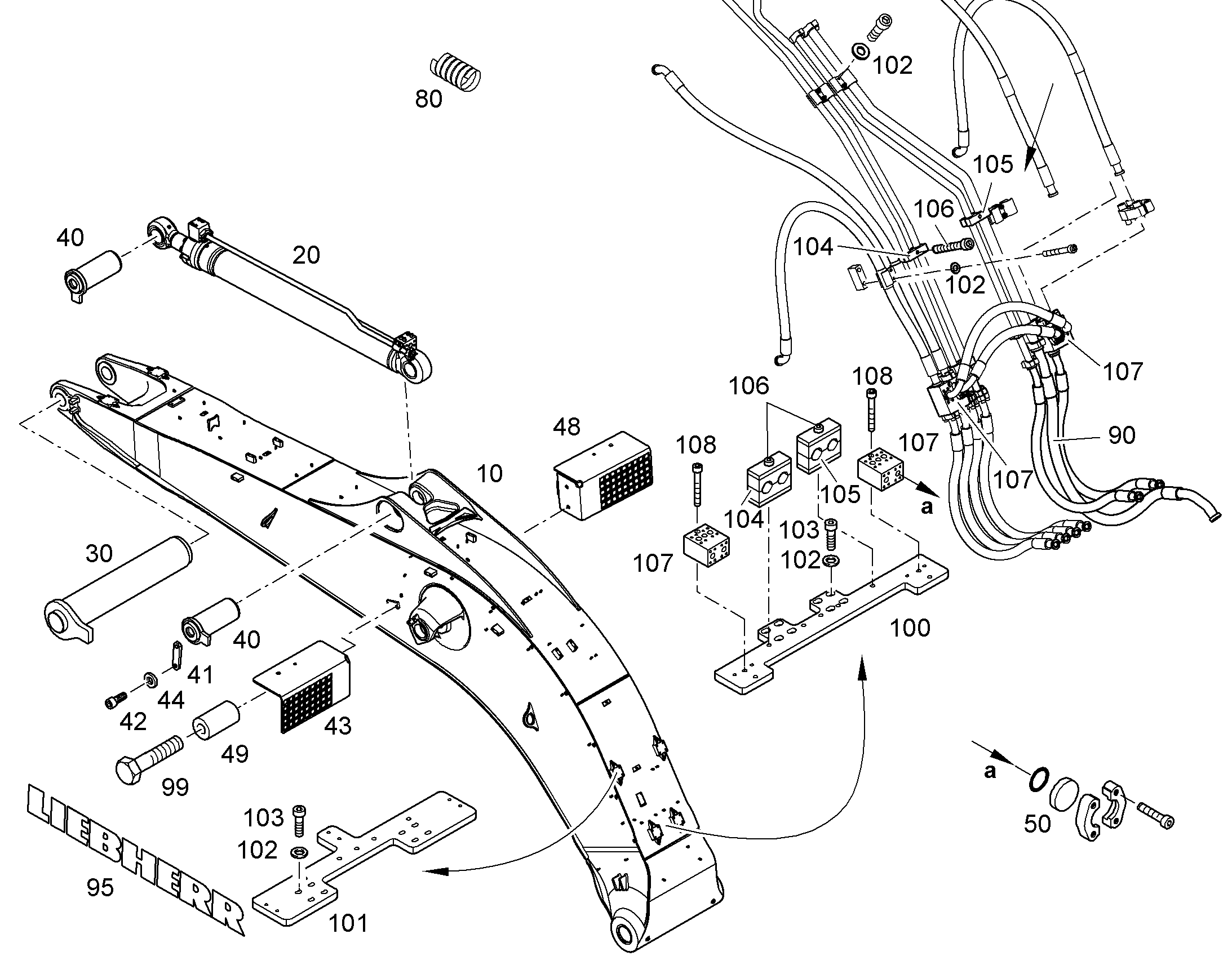 ПОДЪЕМНЫЙ МЕХАНИЗМ 11459077 LIEBHERR