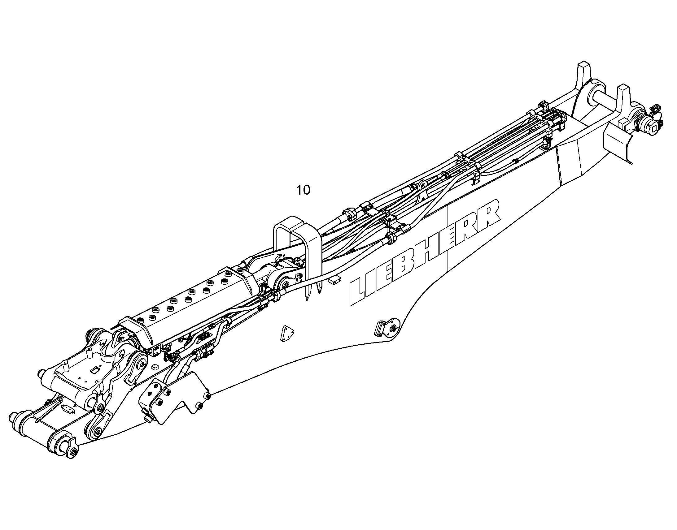 СТЕРЖЕНЬ ДЛЯ СНОСА 6,30 10079238 LIEBHERR