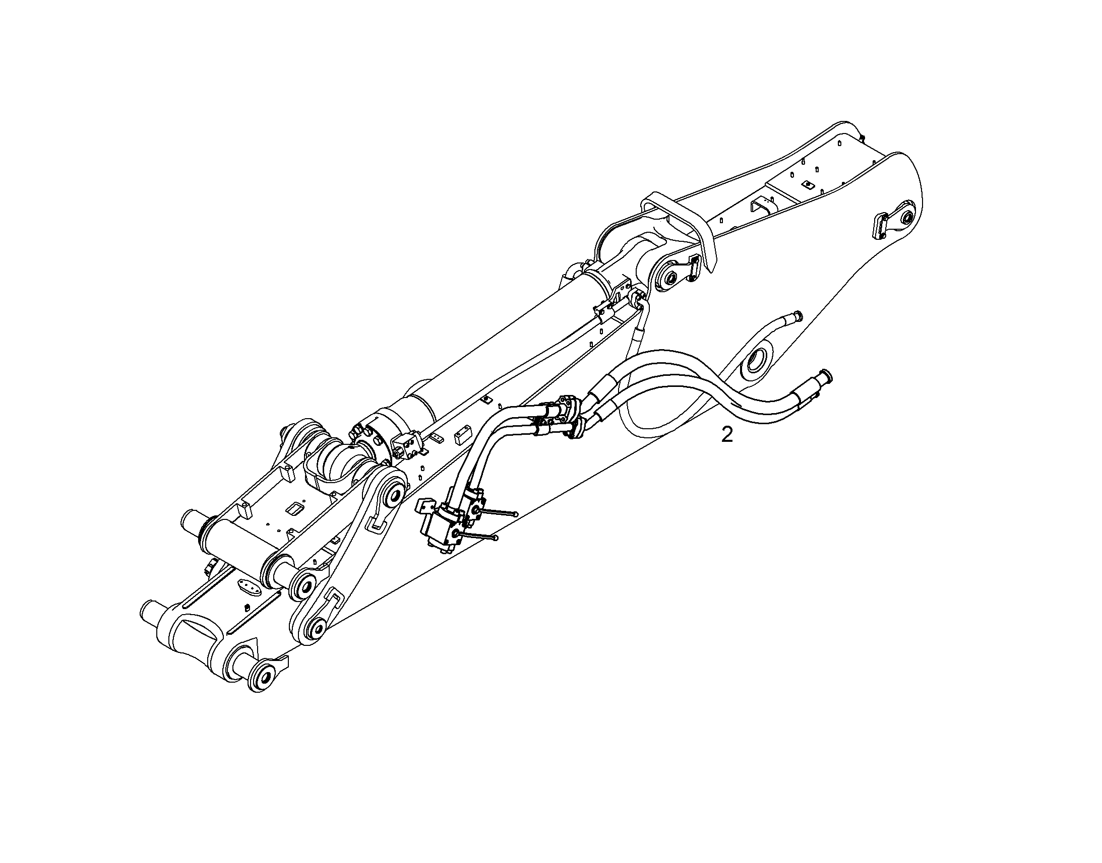ПРОВОДКА МОНТАЖ AHS LINKS 10066618 LIEBHERR