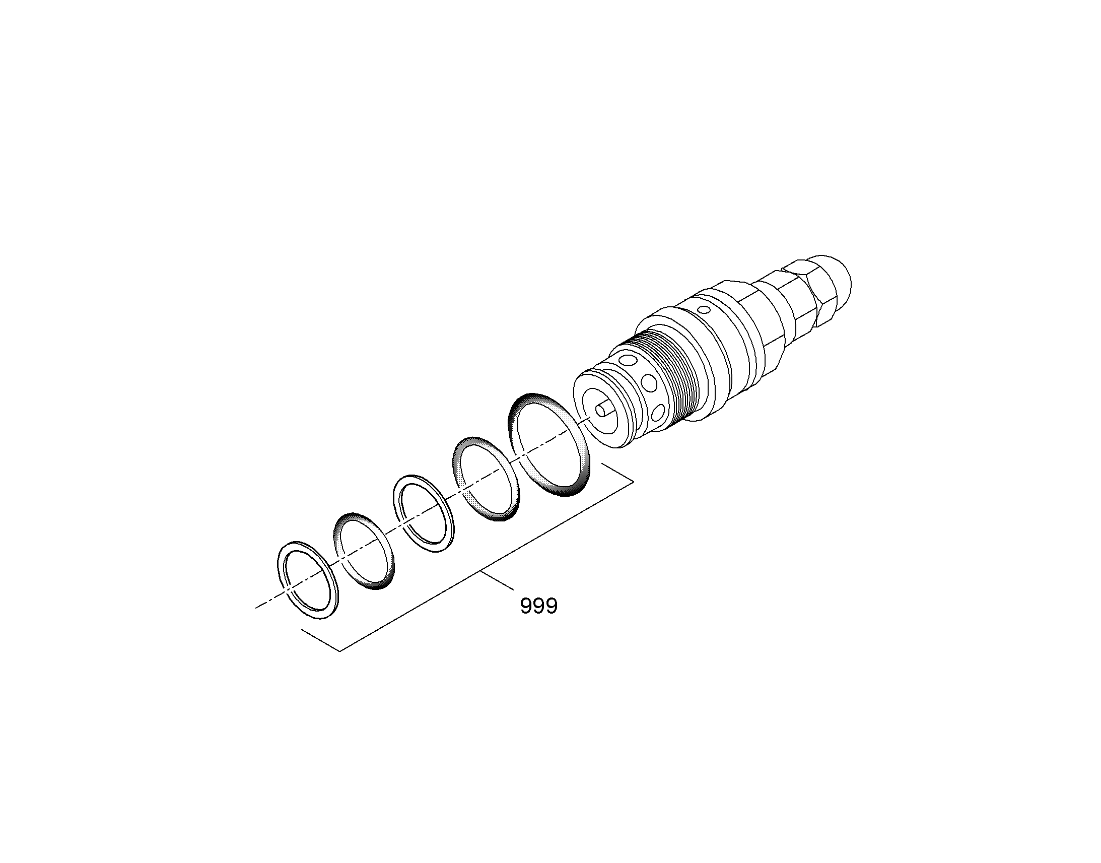 КОМПЛЕКТ УПЛОТНЕНИЙ ДАТЧИКА 10340130 LIEBHERR