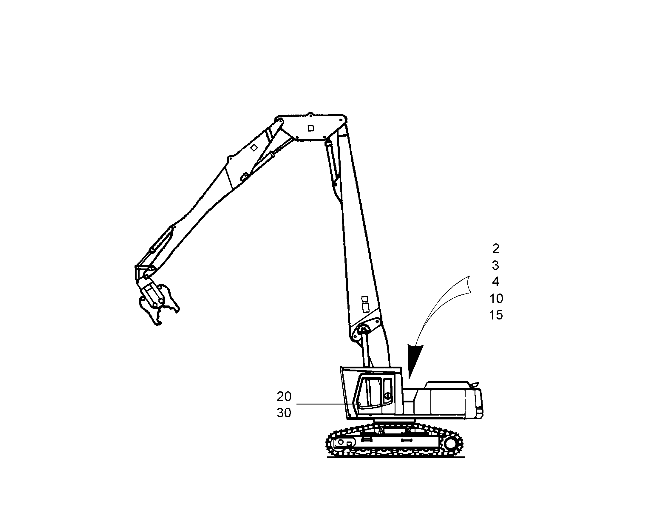 ОГРАНИЧЕНИЕ ЗАПАСА ХОДА 9806186 LIEBHERR