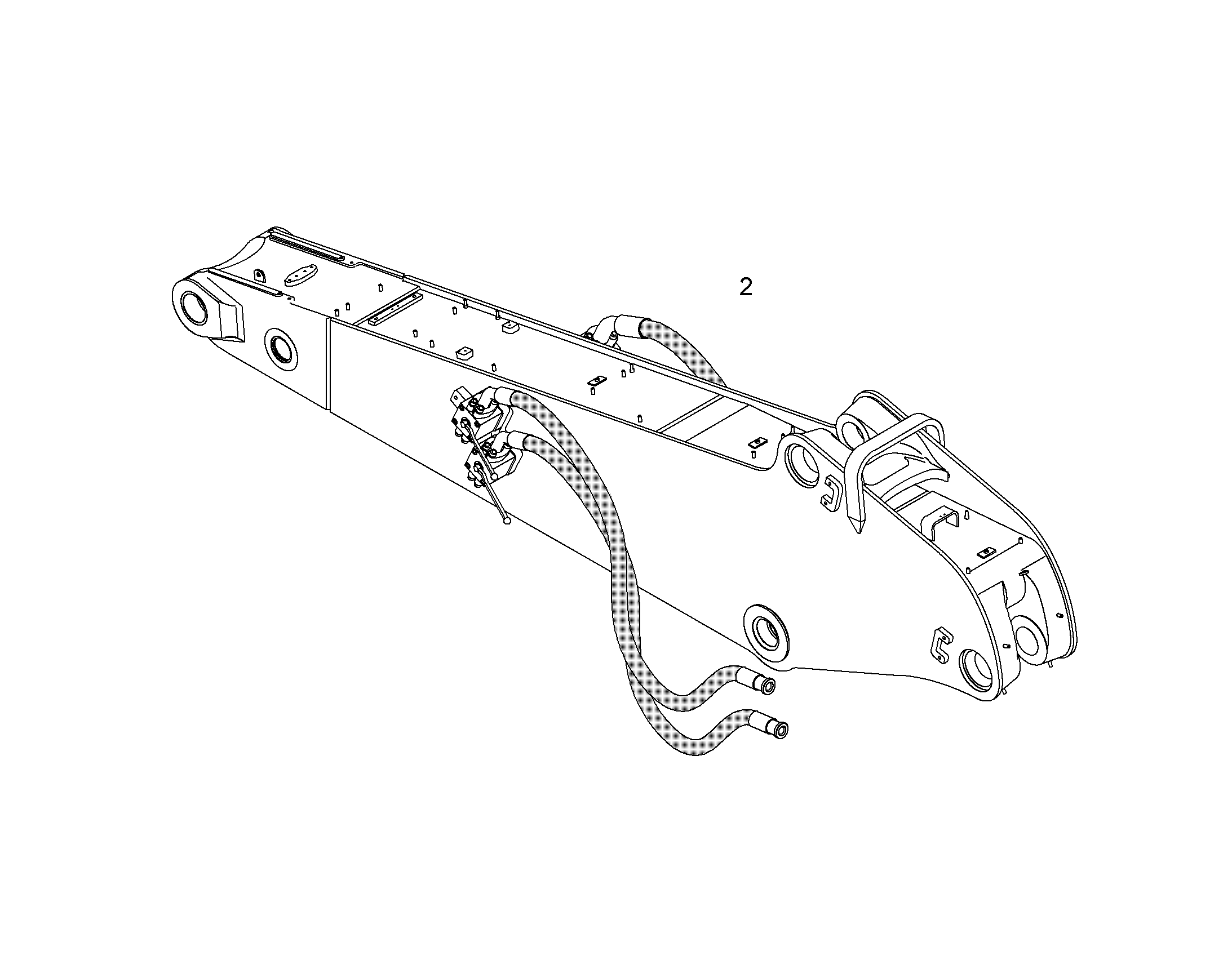 ПРОВОДКА МОНТАЖ AHS 10064703 LIEBHERR