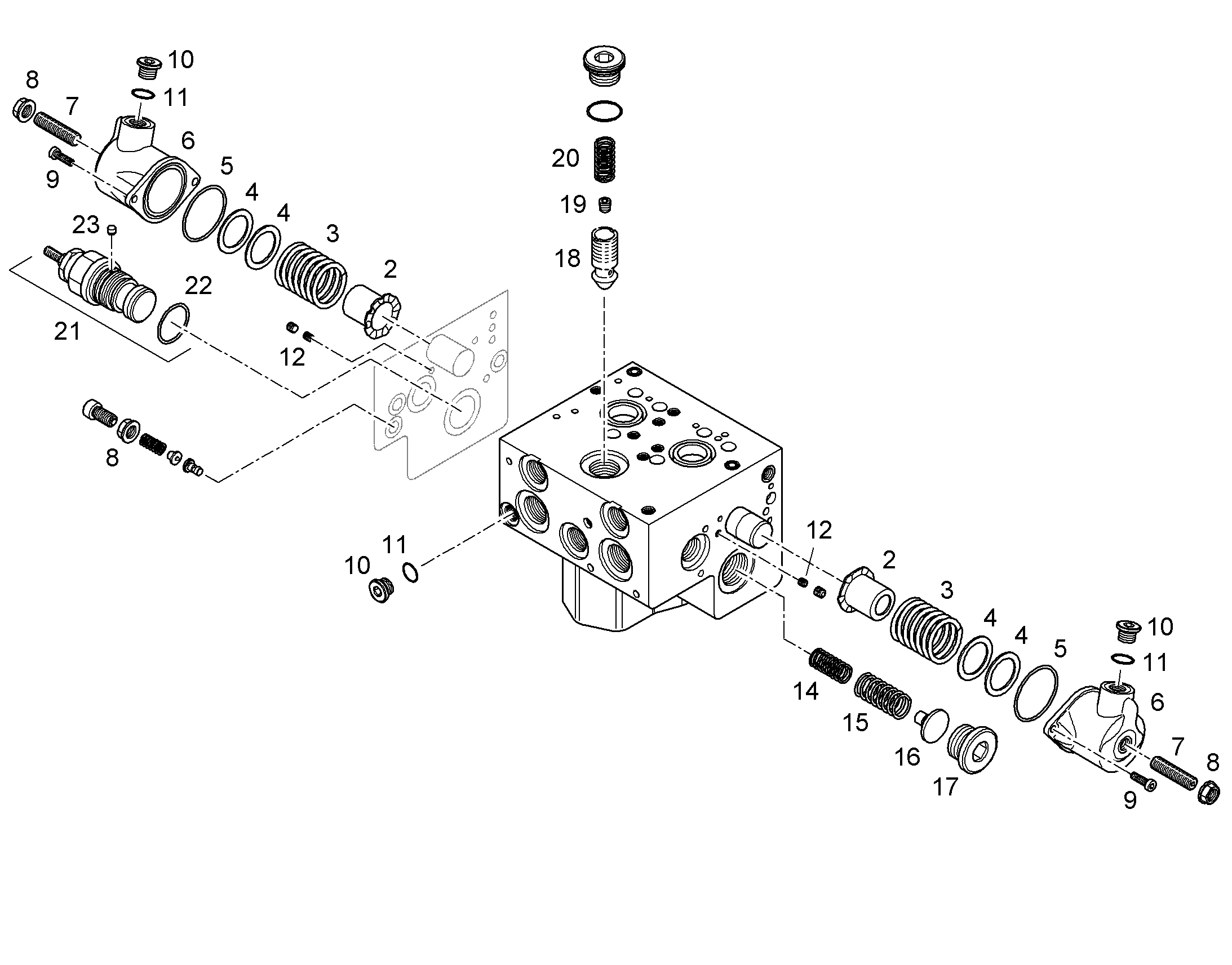 ЗАГЛУШКА РЕЗЬБОВАЯ M33X2 V80 10332163 LIEBHERR