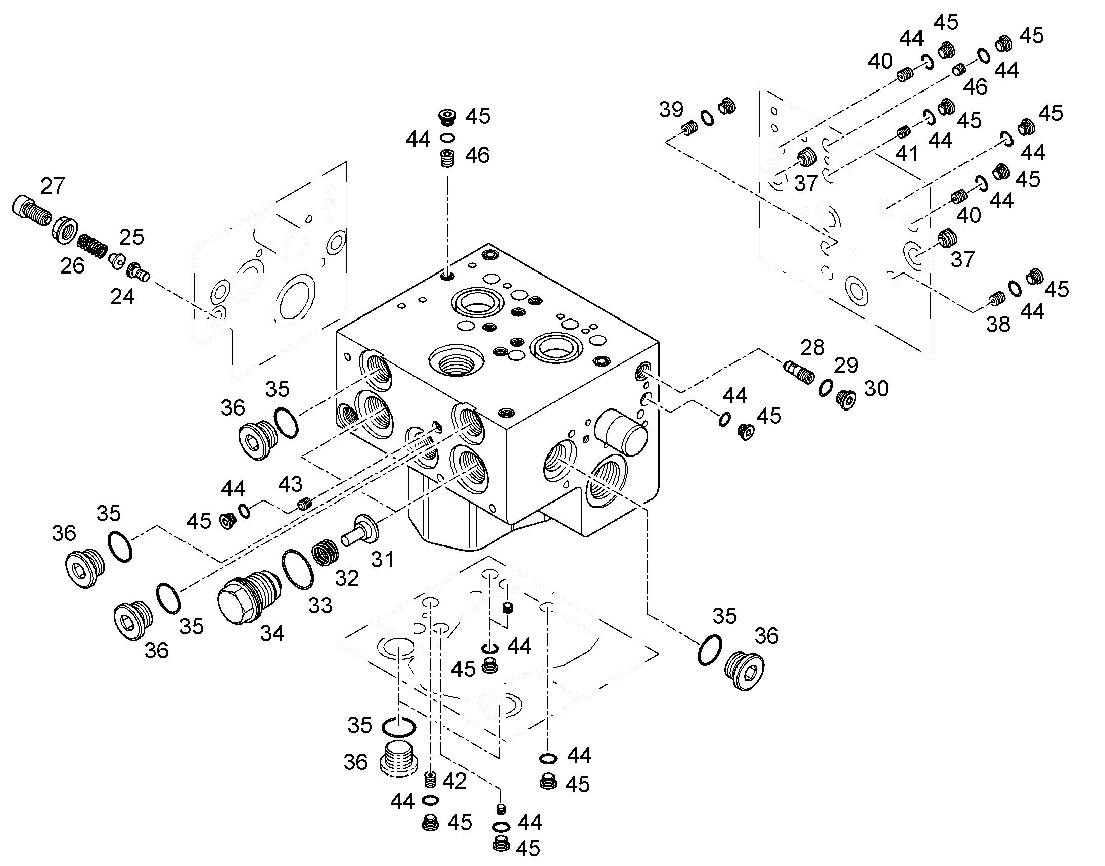 СОПЛО D=1,5mm 10332165 LIEBHERR