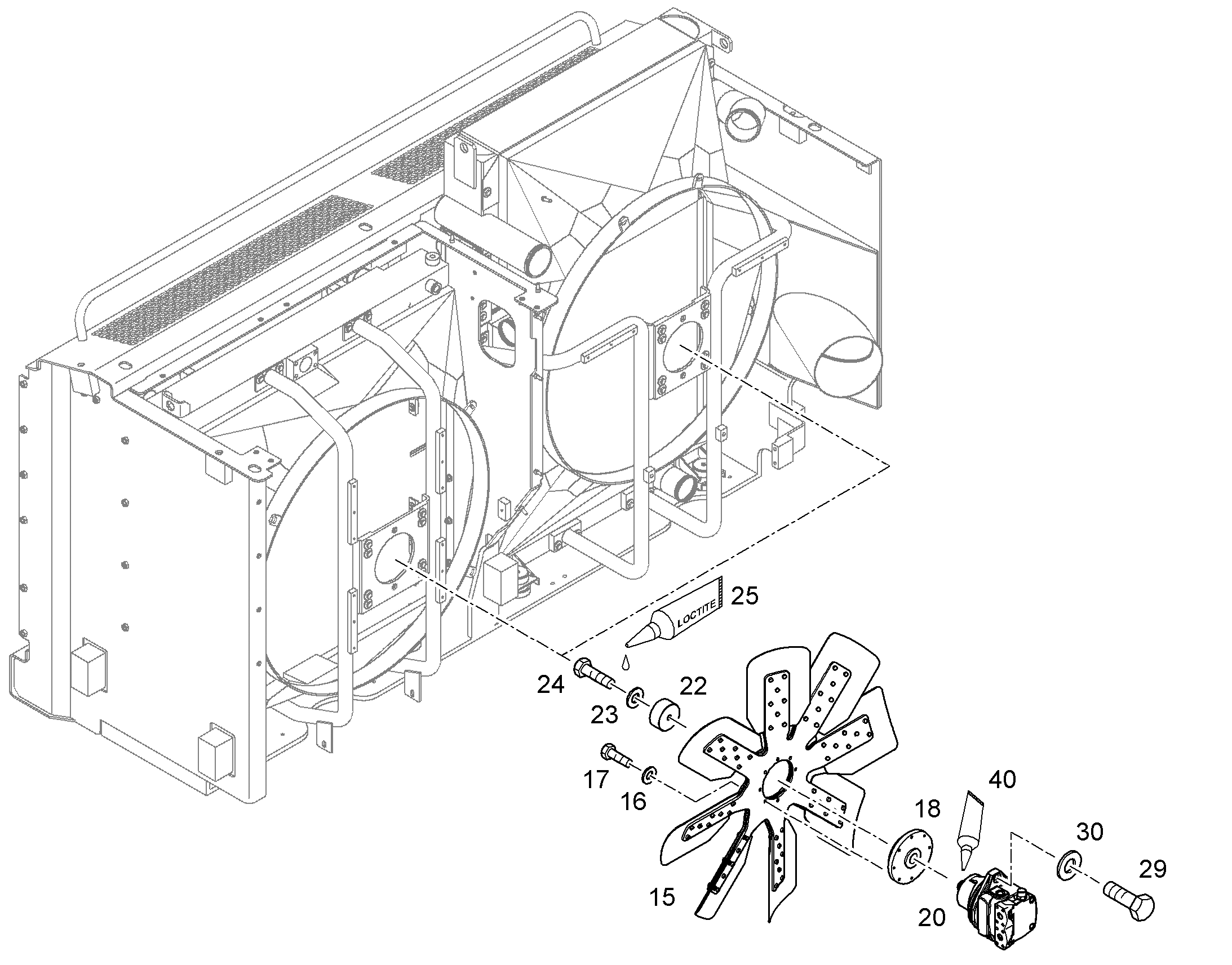 ГИДР.ШЛ.РАЗД.КОР.НАС.И ПР.НАС. FMF045 10841513 LIEBHERR