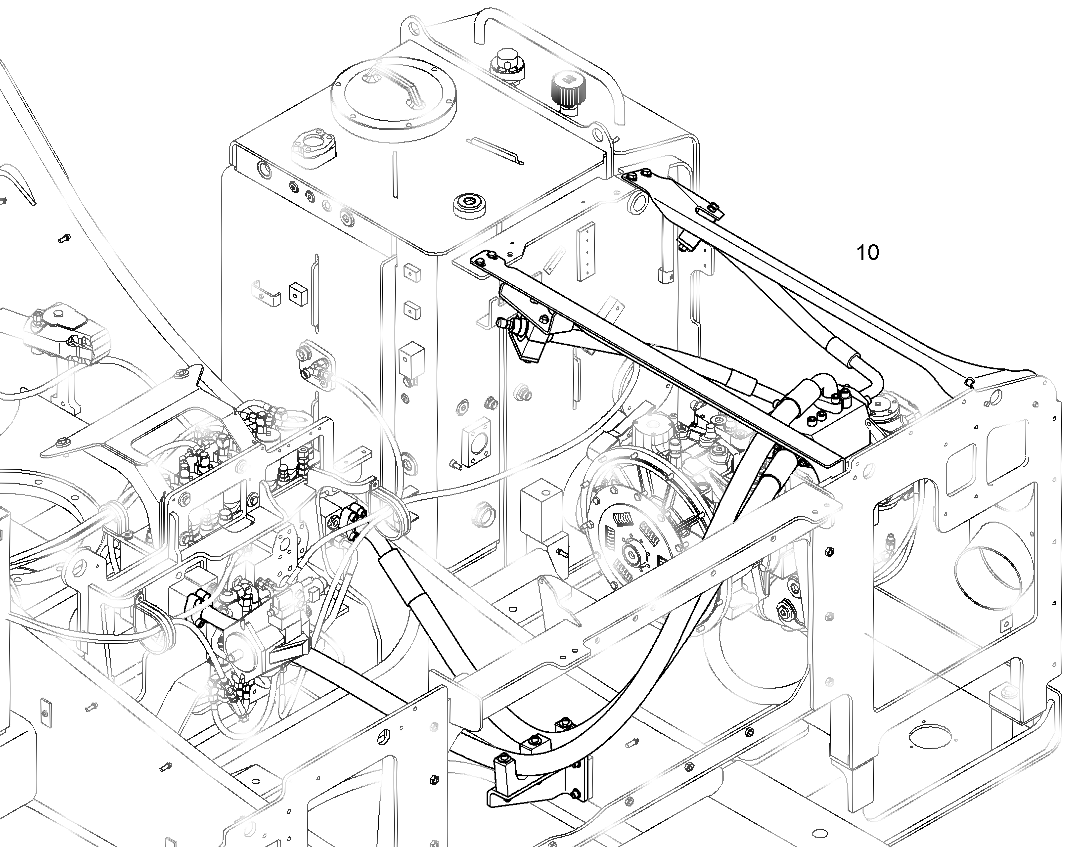 ШЛАНГИ ПАРОВЫЕ 10083524 LIEBHERR