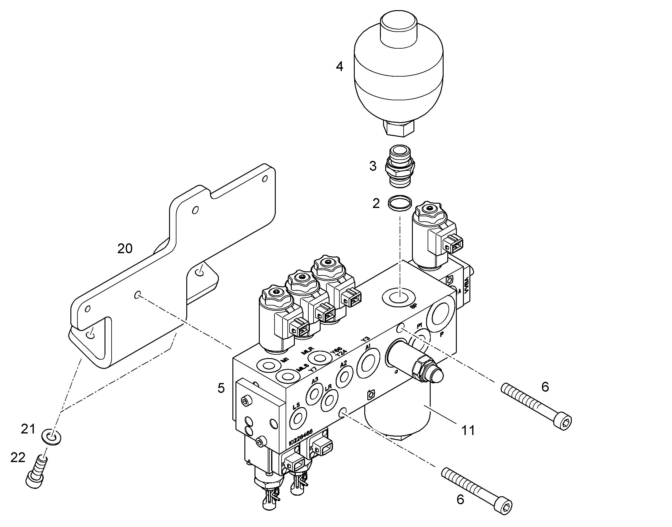 КОНСОЛЬ 10084607 LIEBHERR