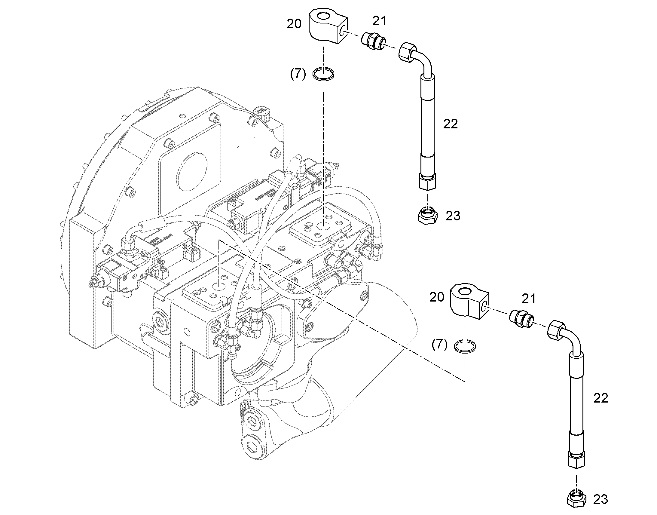 КОЛОДКА 10089713 LIEBHERR