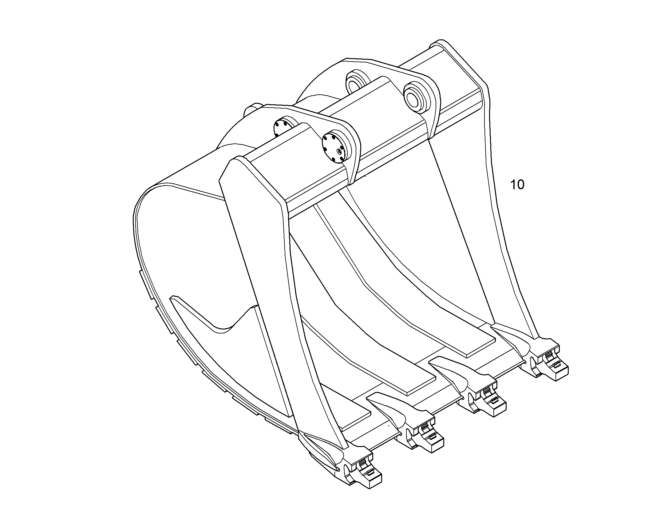 ЛОПАТА ОБРАТНАЯ HDL 10084327 LIEBHERR