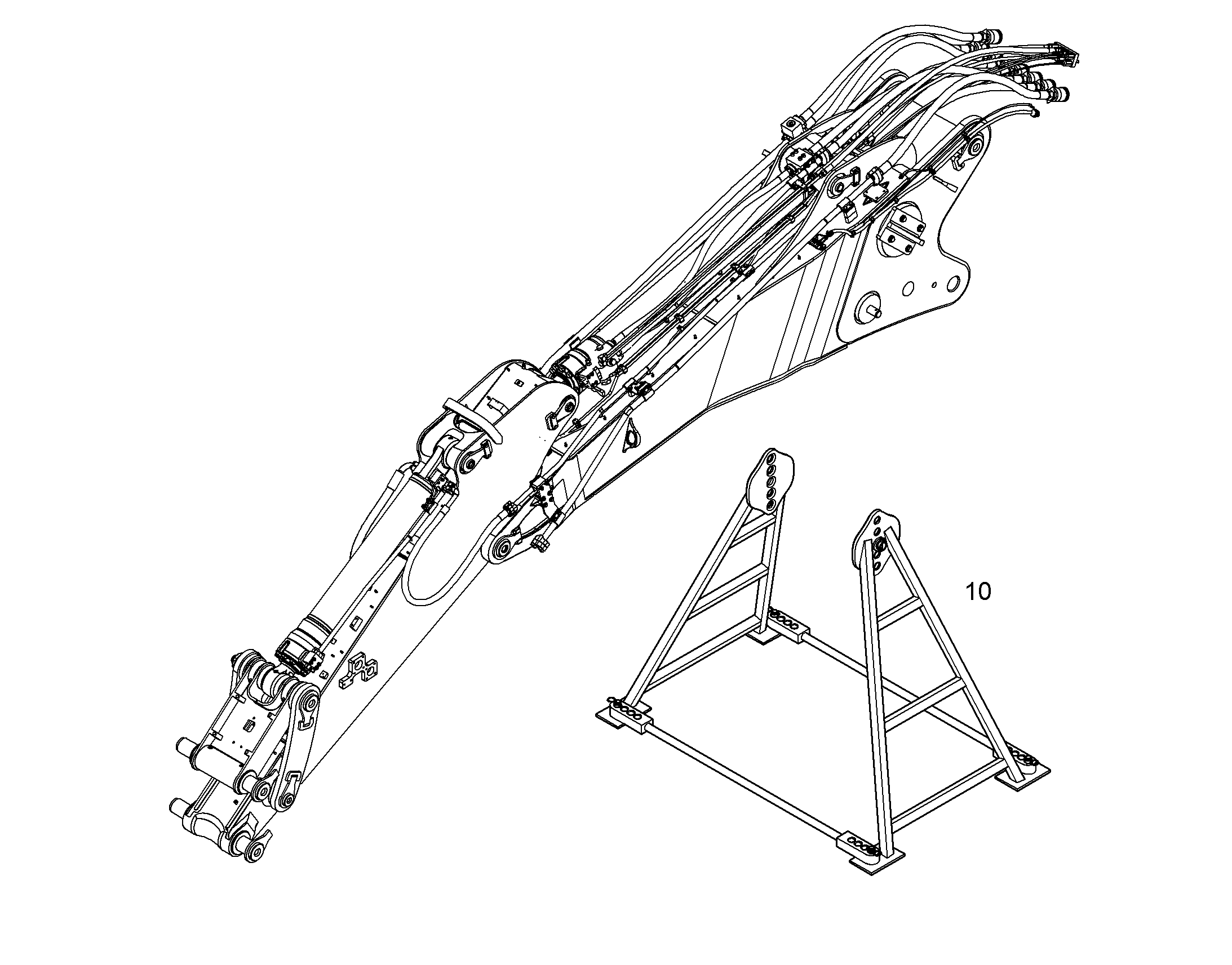 ПОДСТАВКА 10067950 LIEBHERR
