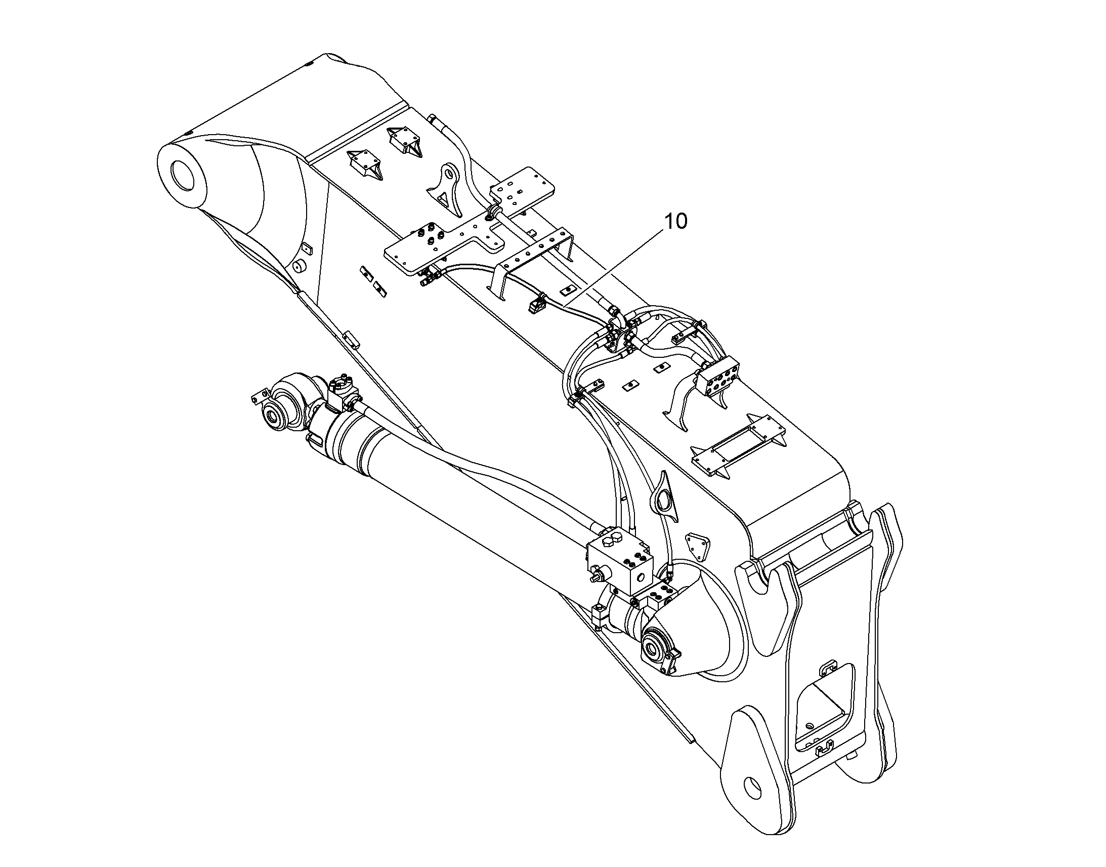 УСТР.ПРЕДУП.О ПЕРЕГРУЗКЕ R954C 10071208 LIEBHERR