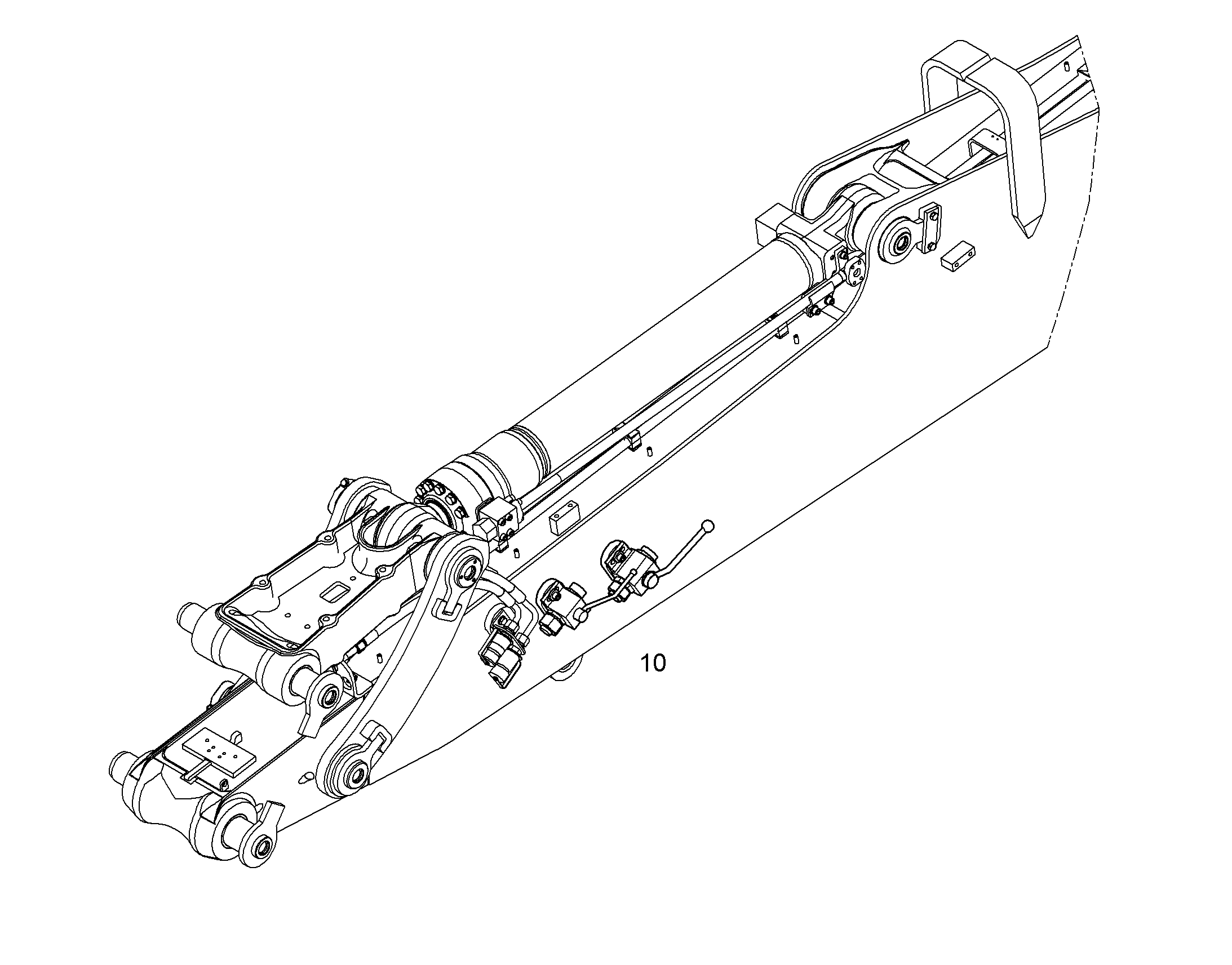 ПРОВОДКА МОНТАЖ AHS 10077995 LIEBHERR