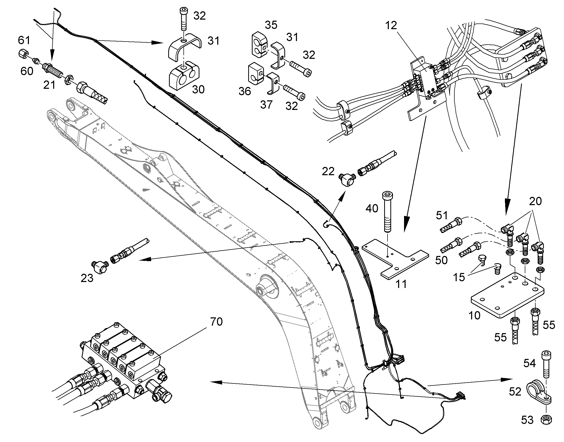 РАСПРЕДЕЛИТЕЛЬ MX-F 4/6 10354230 LIEBHERR