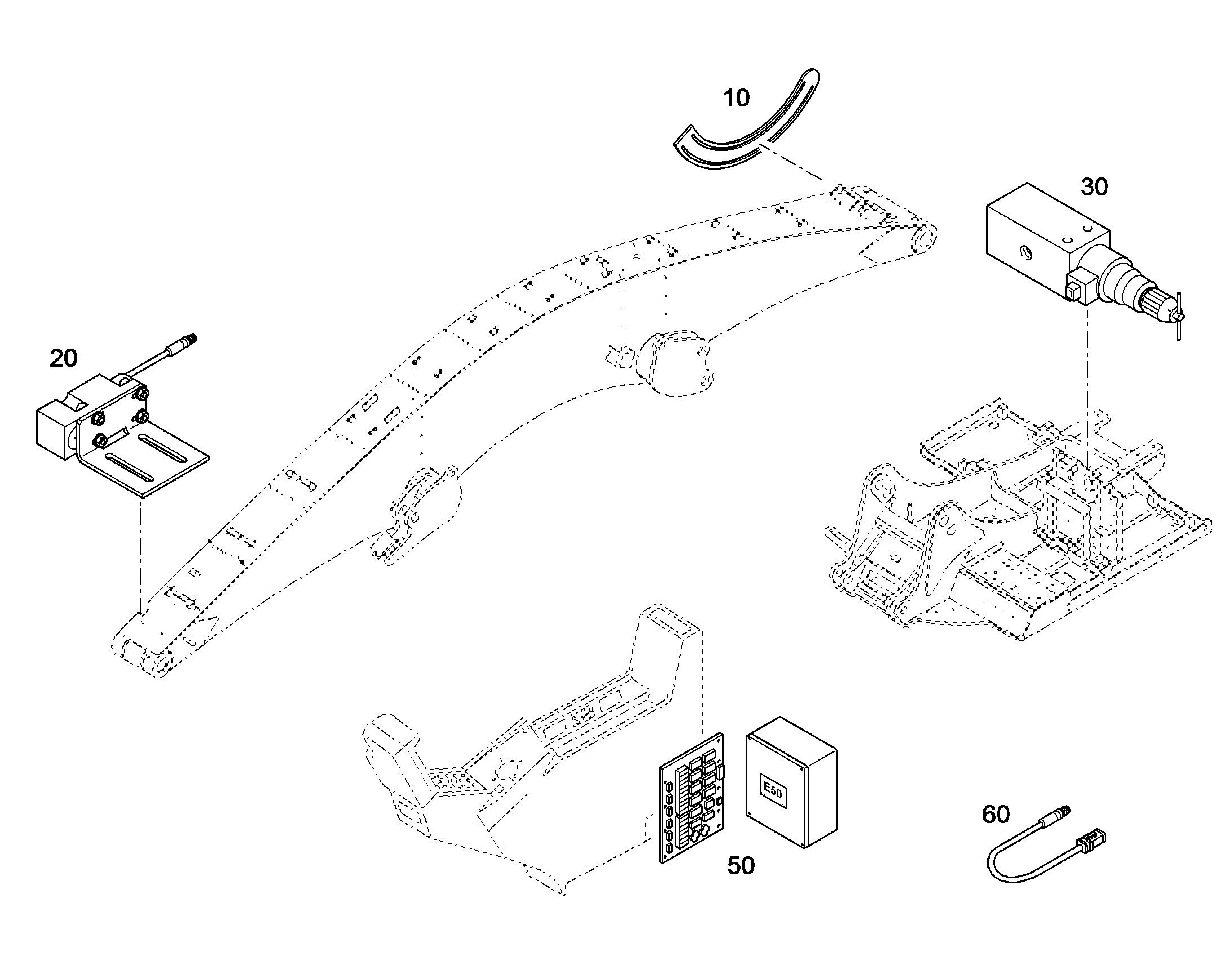 ЭЛЕМЕНТЫ МОНТАЖНЫЕ 9599812 LIEBHERR