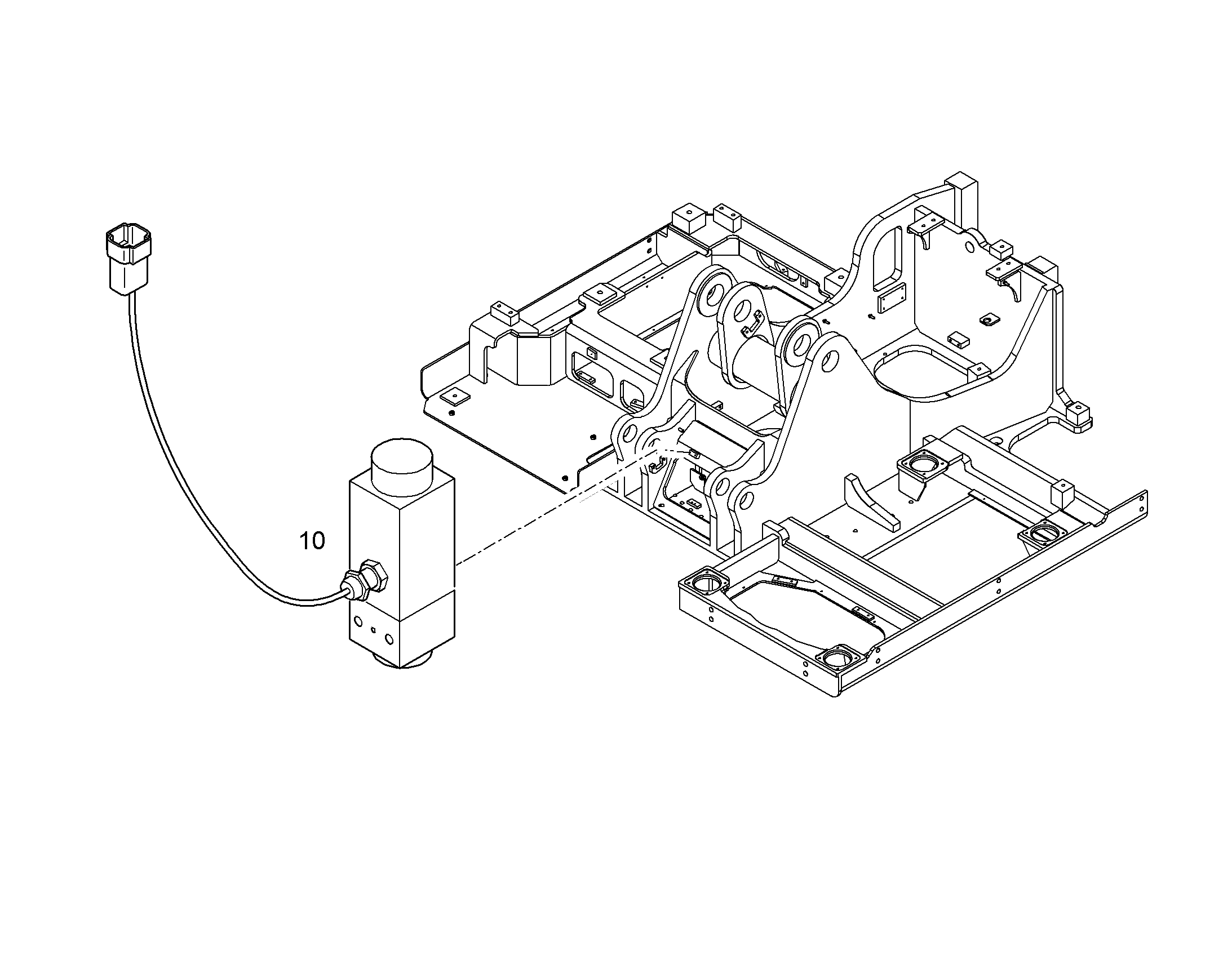 УСТР.ПРЕДУП.О ПЕРЕГРУЗКЕ R924COMP 10084131 LIEBHERR