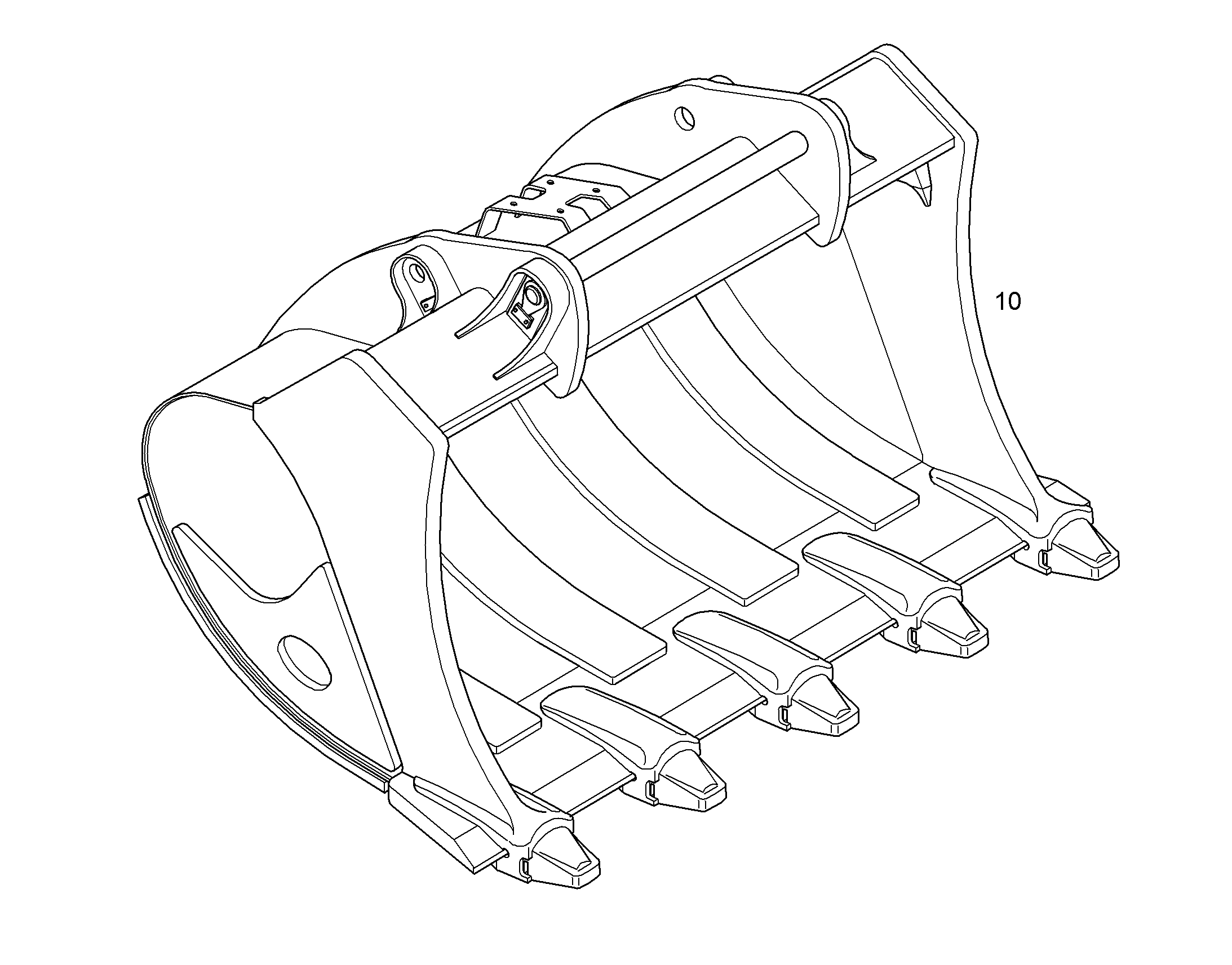 ЛОПАТА ОБРАТНАЯ HD 10083732 LIEBHERR