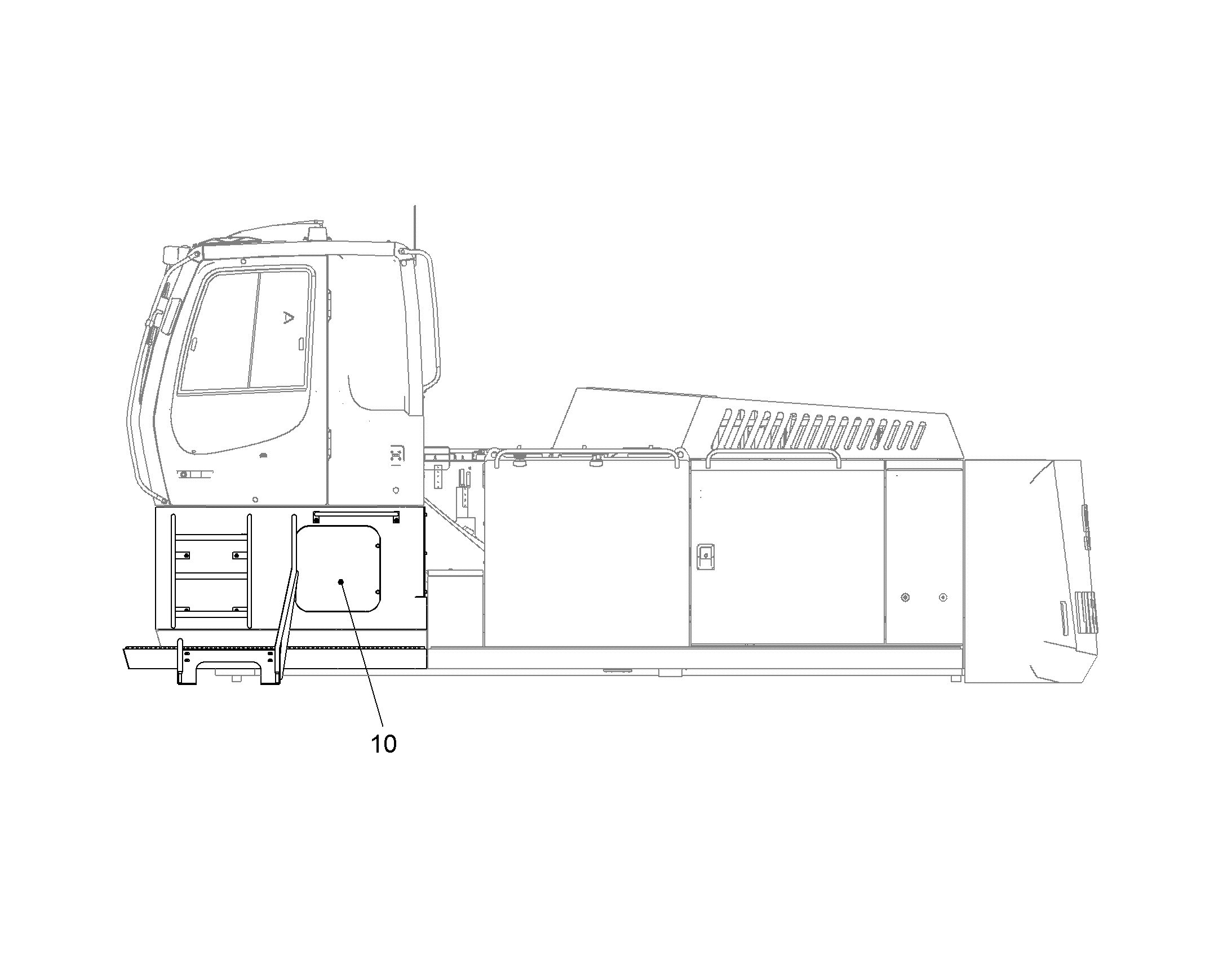ВОЗВЫШЕНИЕ КАБИНЫ 800MM 10064472 LIEBHERR