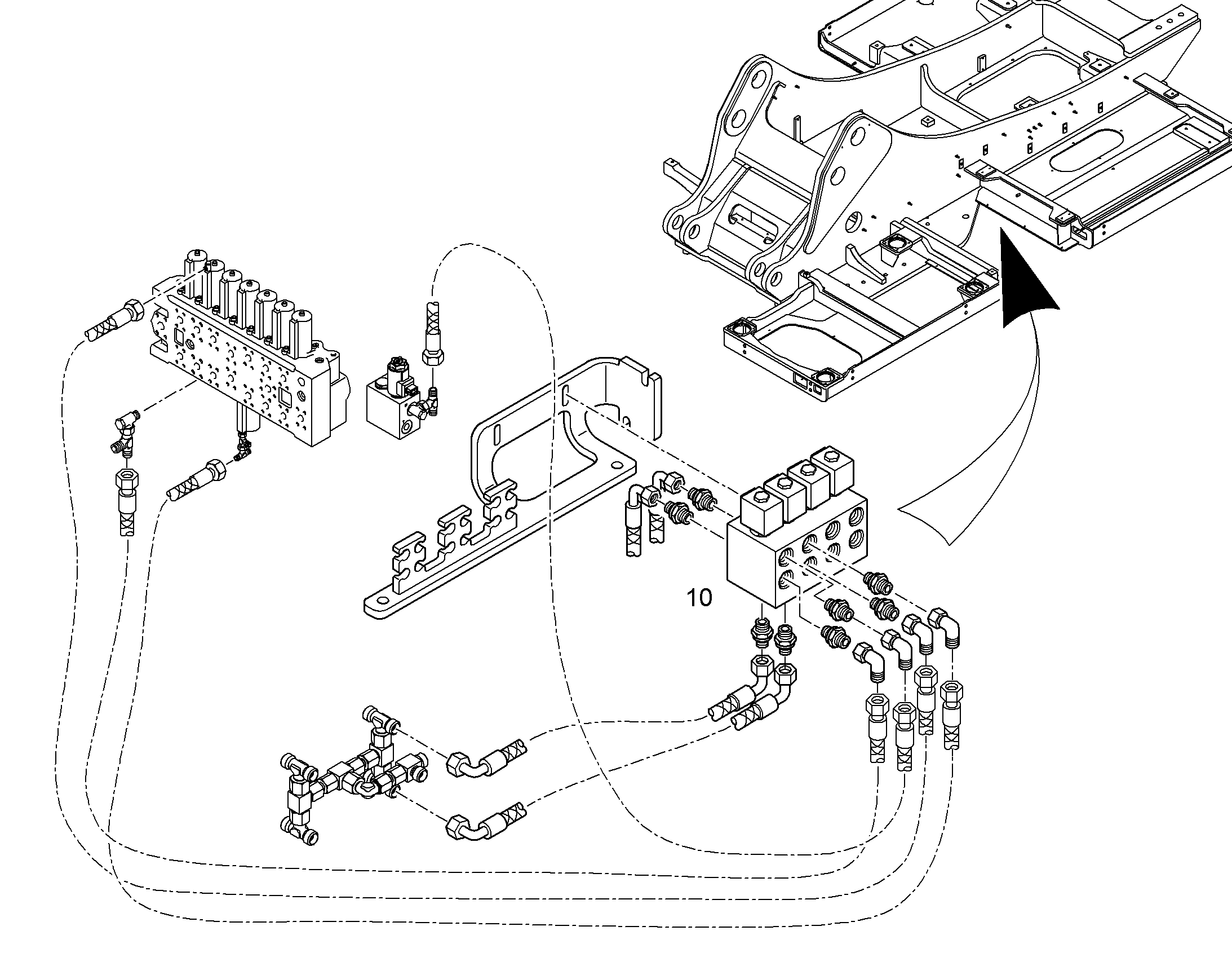 ПЕРЕКЛЮЧЕНИЕ УПРАВЛЕНИЕ 10075831 LIEBHERR