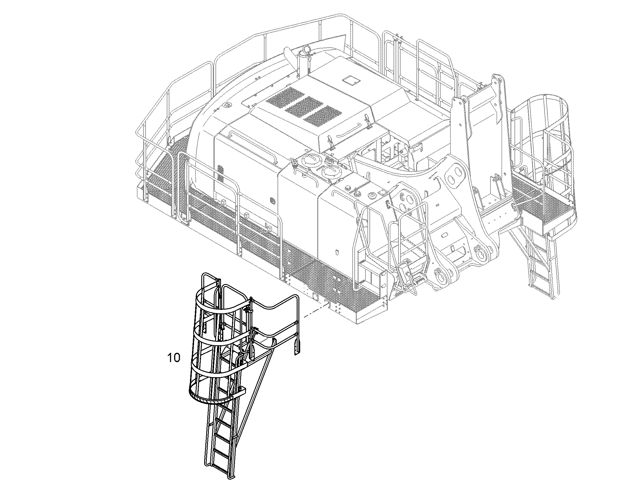 ПРОВОДКА ДОПОЛНИТЕЛЬНАЯ 10084707 LIEBHERR