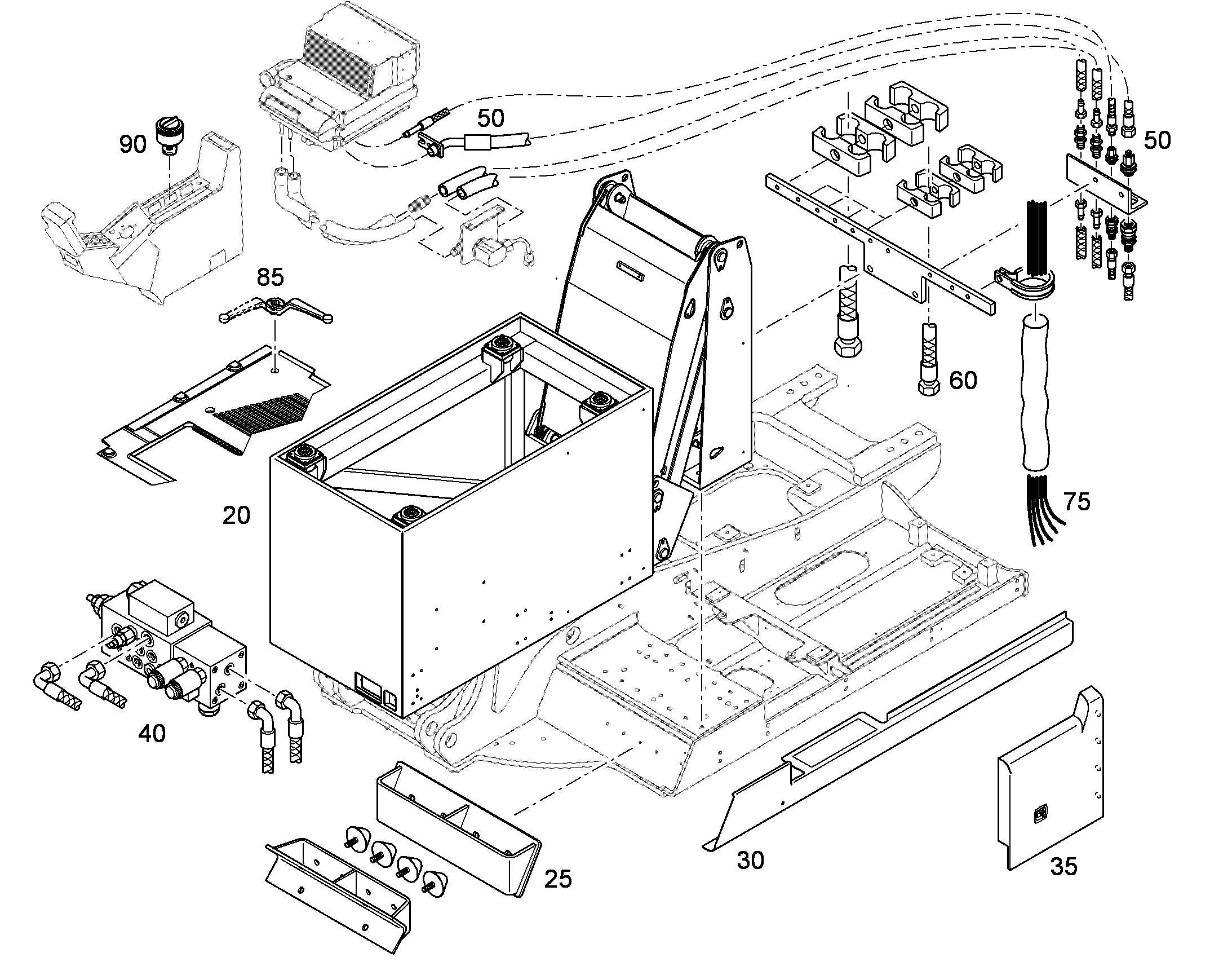 ШЛАНГИ ОТОПЛЕНИЯ, КОНДИЦИОНЕРА 10082498 LIEBHERR