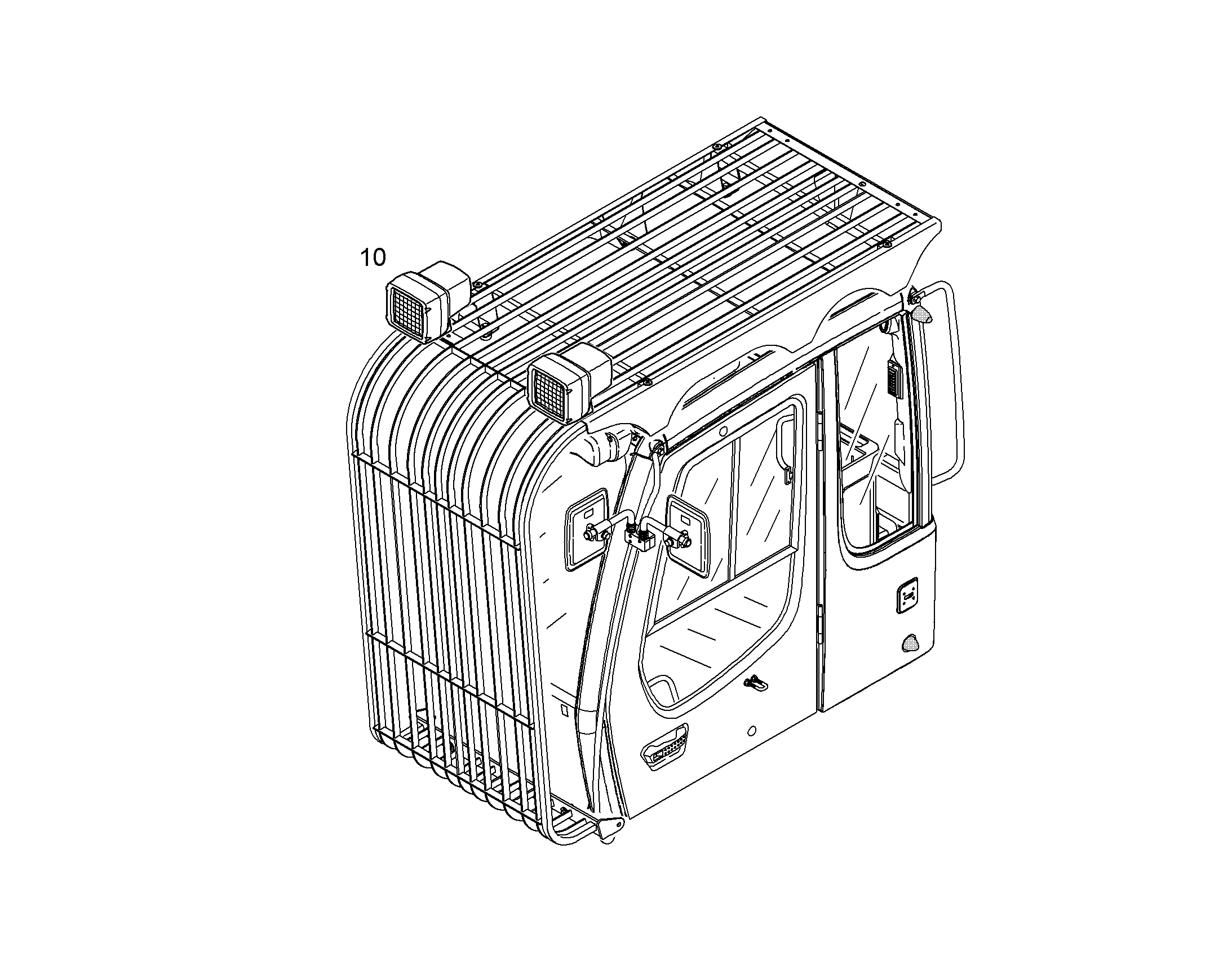 ПРОЖЕКТОР ДОПОЛНИТЕЛЬНЫЙ XENON 10083746 LIEBHERR