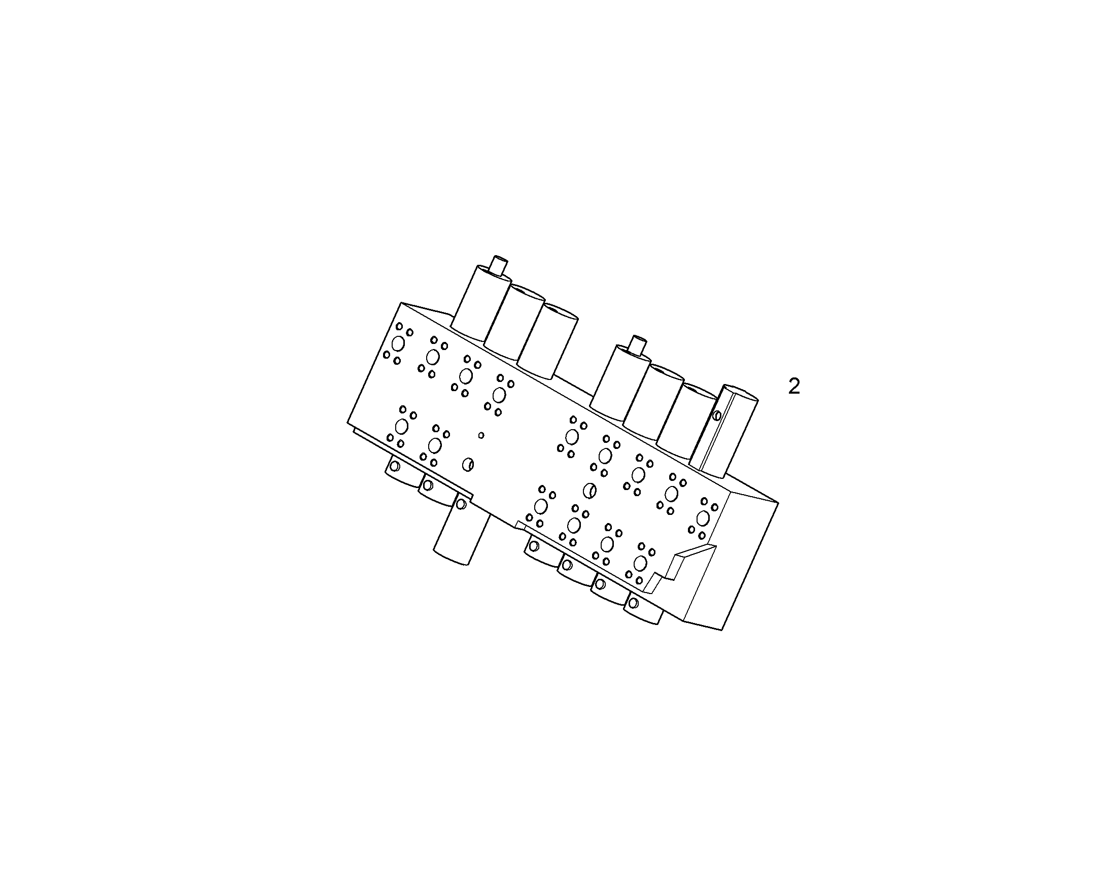 МОНТ.К-Т БЛОК УПР.ПОРШ.СТРЕЛЫ 9876781 LIEBHERR
