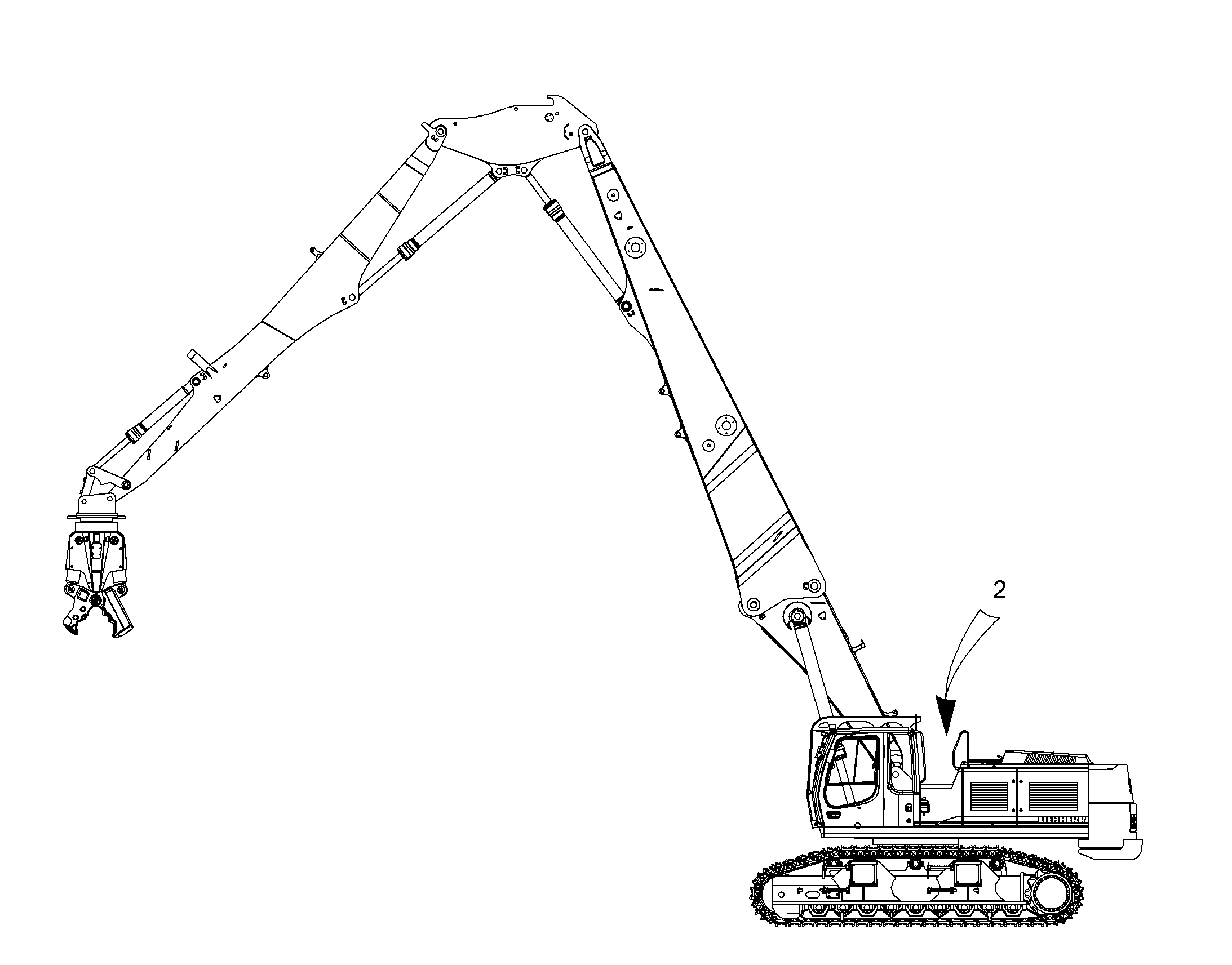 МОНТ.НАБ.ОБОР. Д.СНОСА В ШАССИ 9012160 LIEBHERR