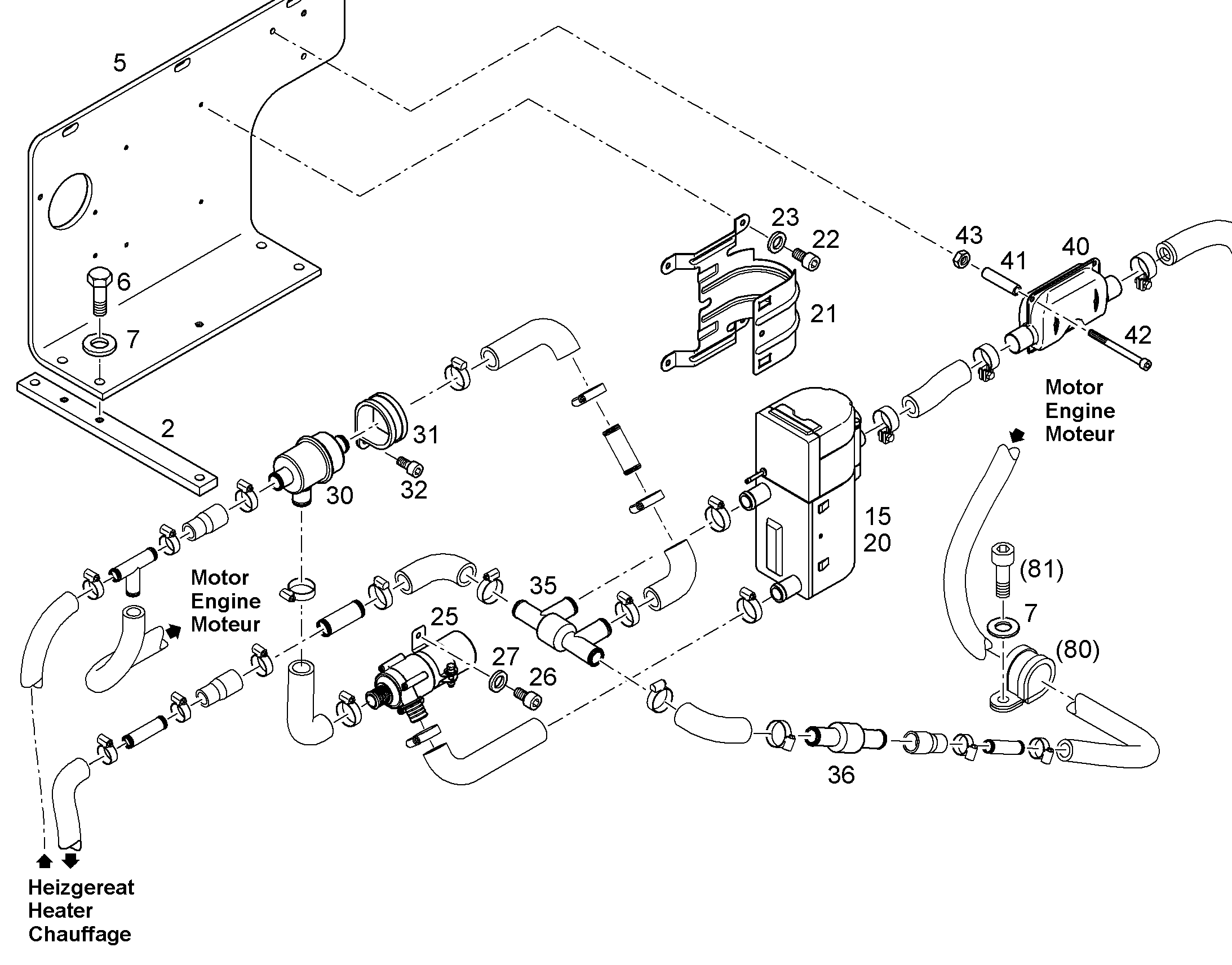 ПЛИТА РЕЗЬБОВАЯ 10084026 LIEBHERR