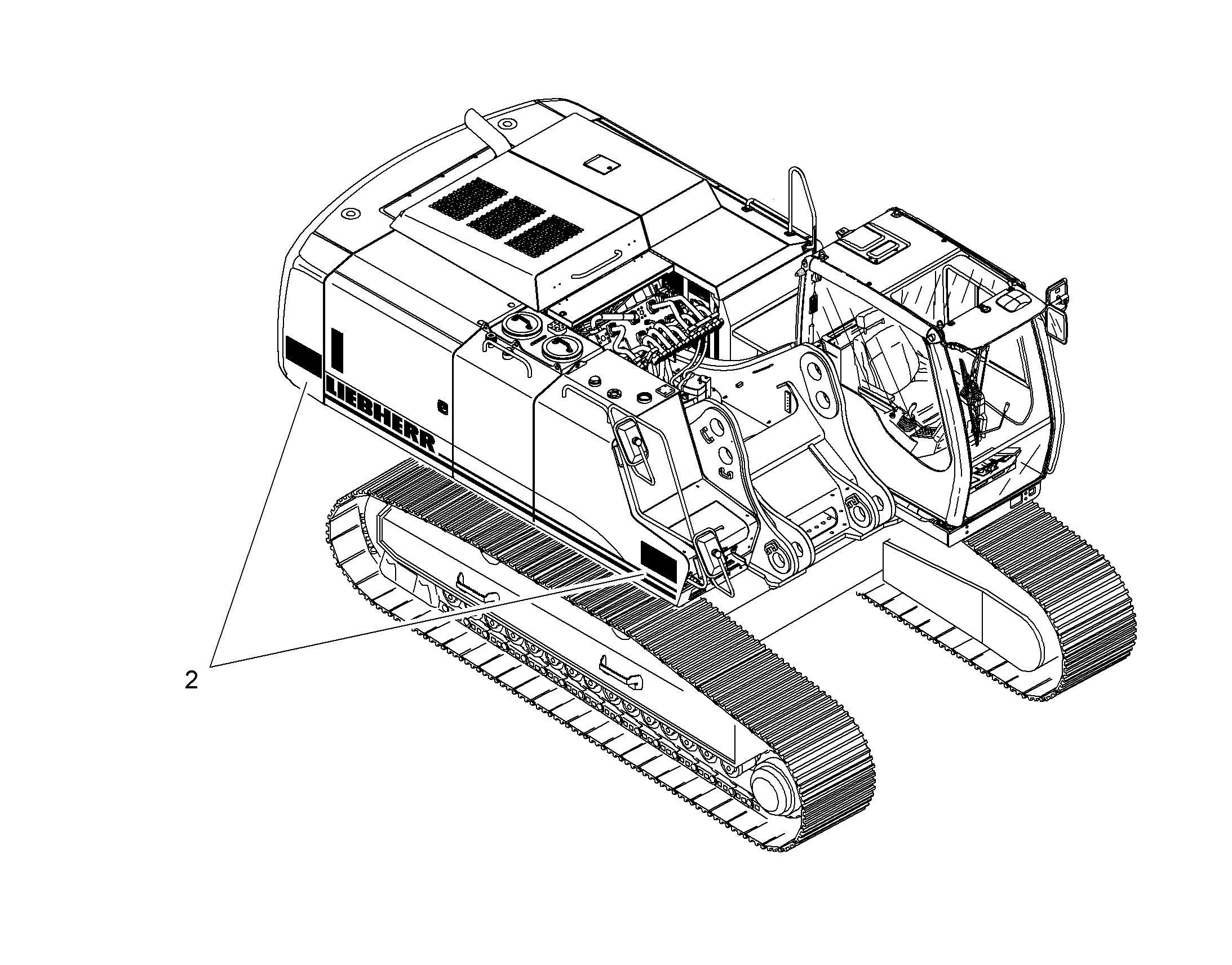 ТАБЛИЧКИ АМЕРИКА 10085644 LIEBHERR