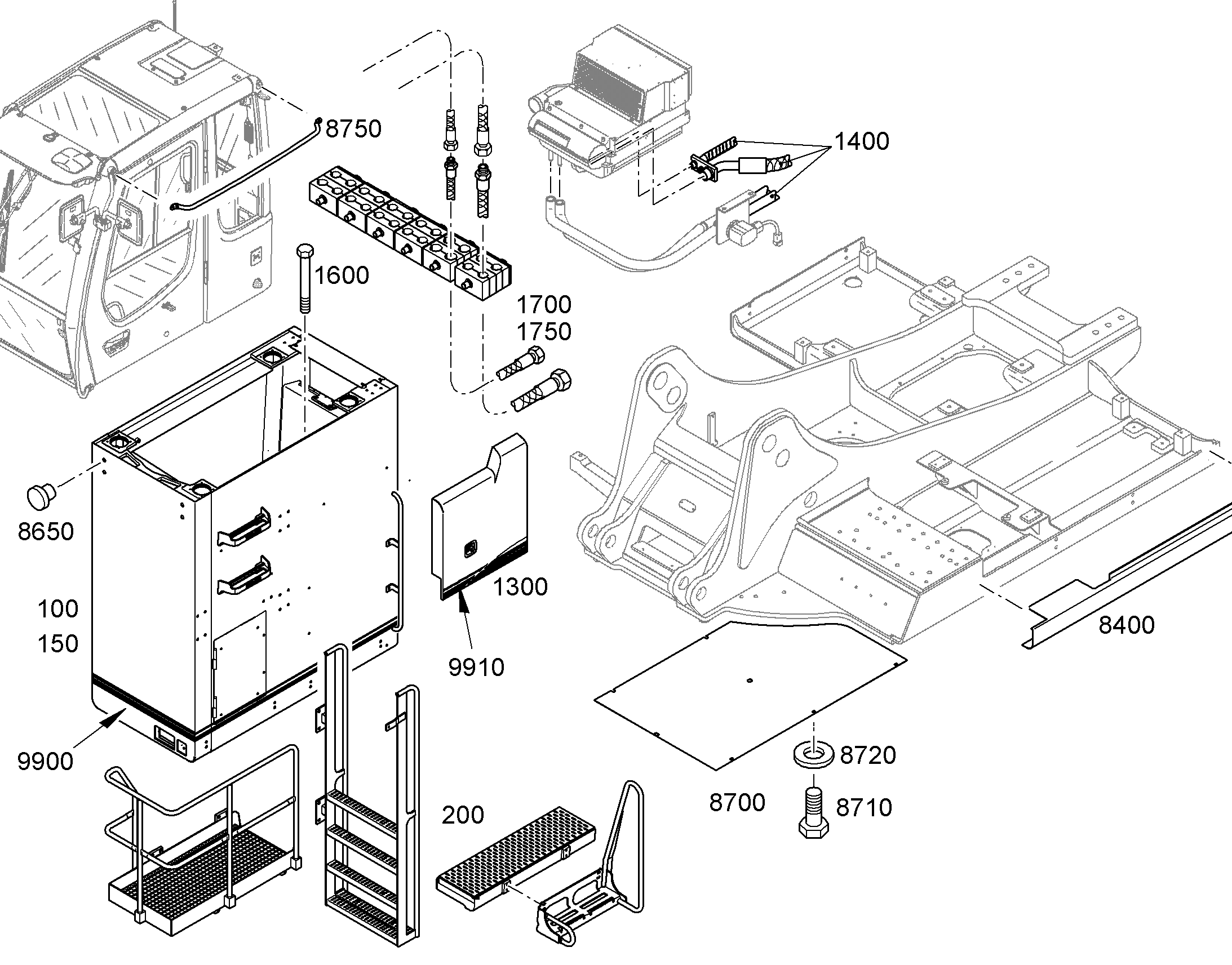 ГИДРАВЛИЧЕСКАЯ СИСТЕМА 10090068 LIEBHERR