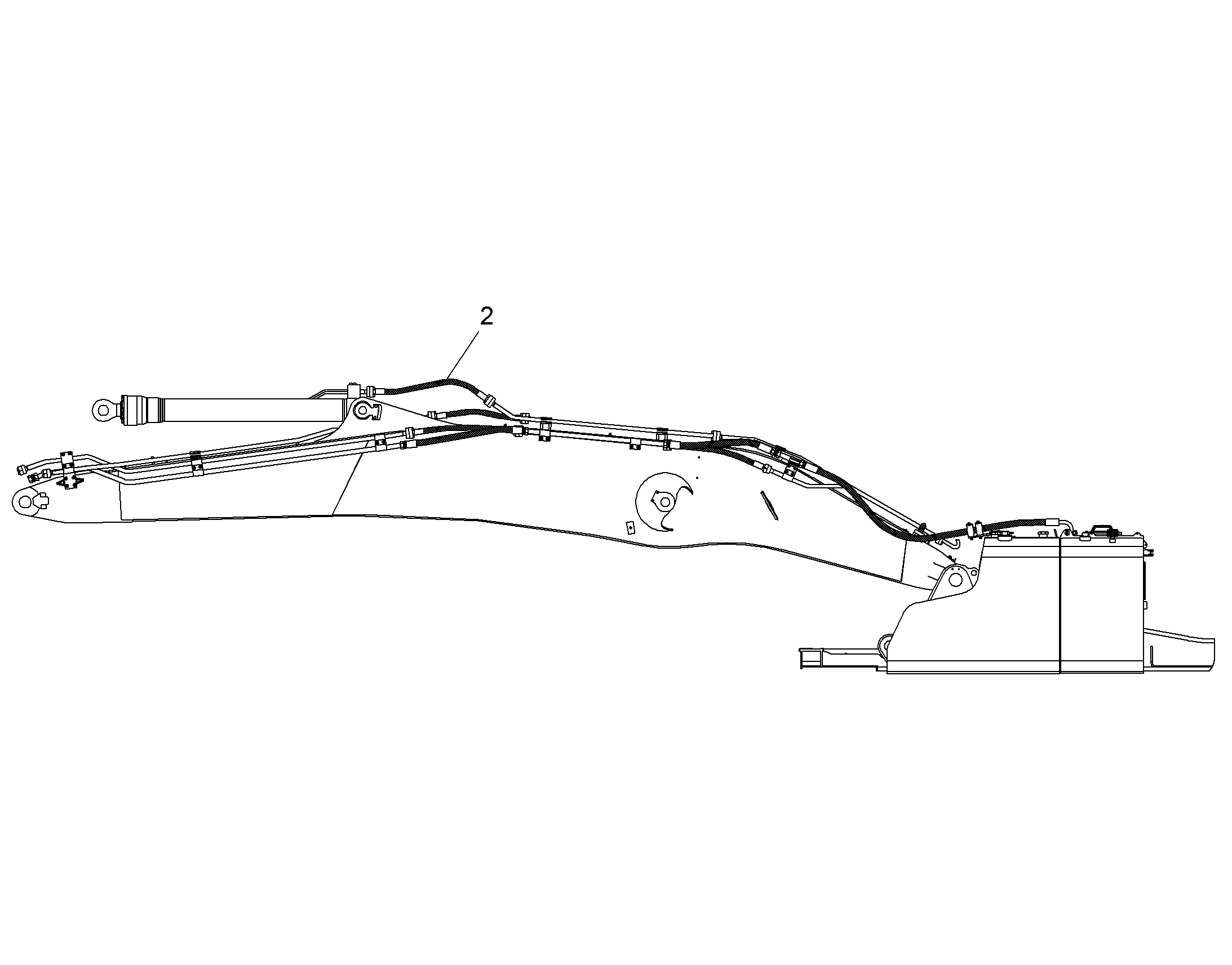 ПРОВОДКА МОНТАЖ AHS 10082859 LIEBHERR