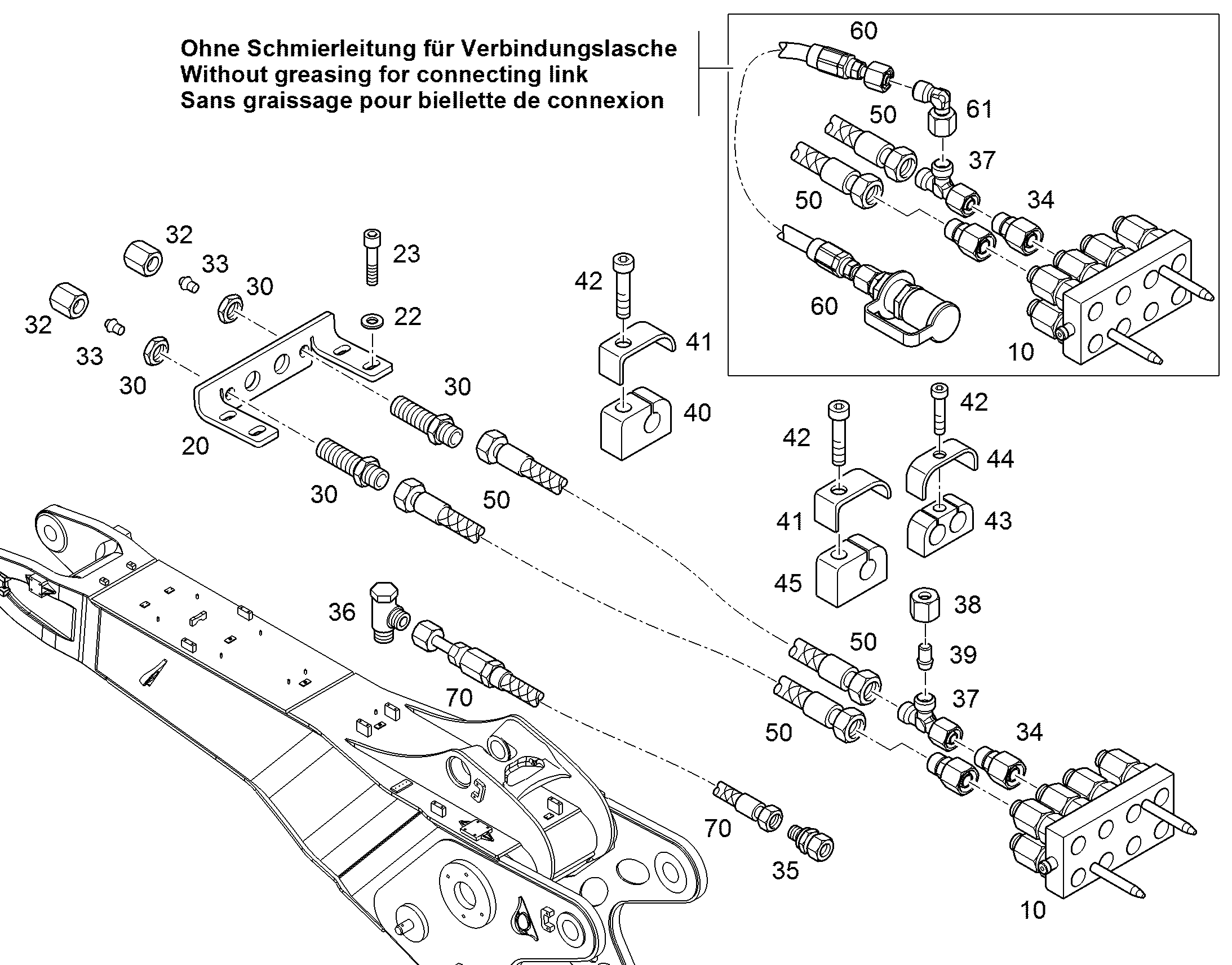 ШЛАНГ 6,3X5035 10030733 LIEBHERR