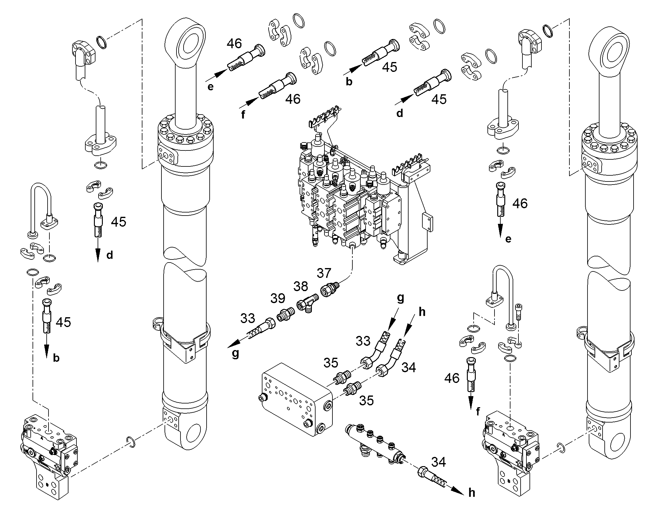 ШЛАНГ 20X830 10342051 LIEBHERR