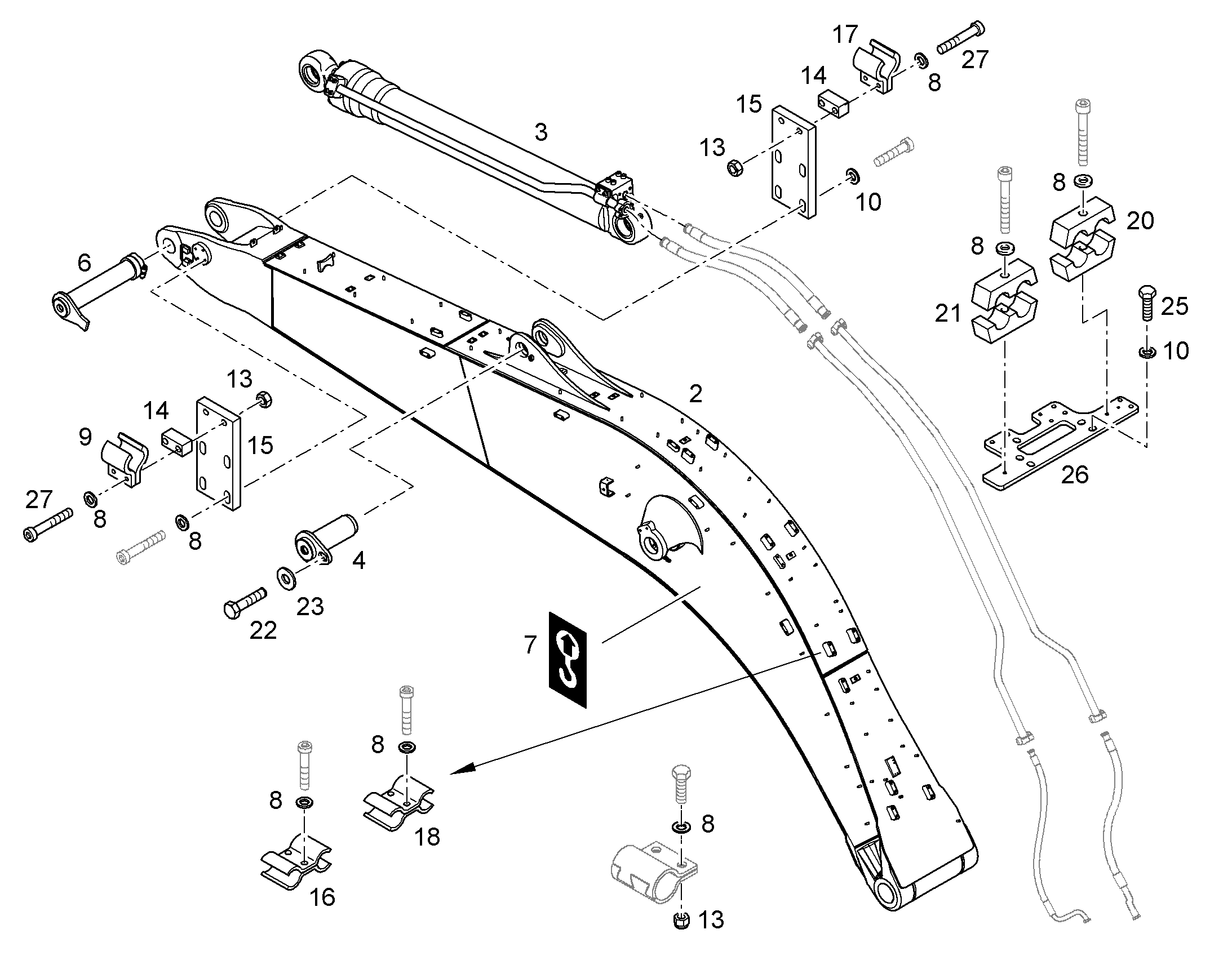 ДОПОЛН.ЛИНИЯ Д.ДОПОЛН.ФУНКЦИИ 10843260 LIEBHERR