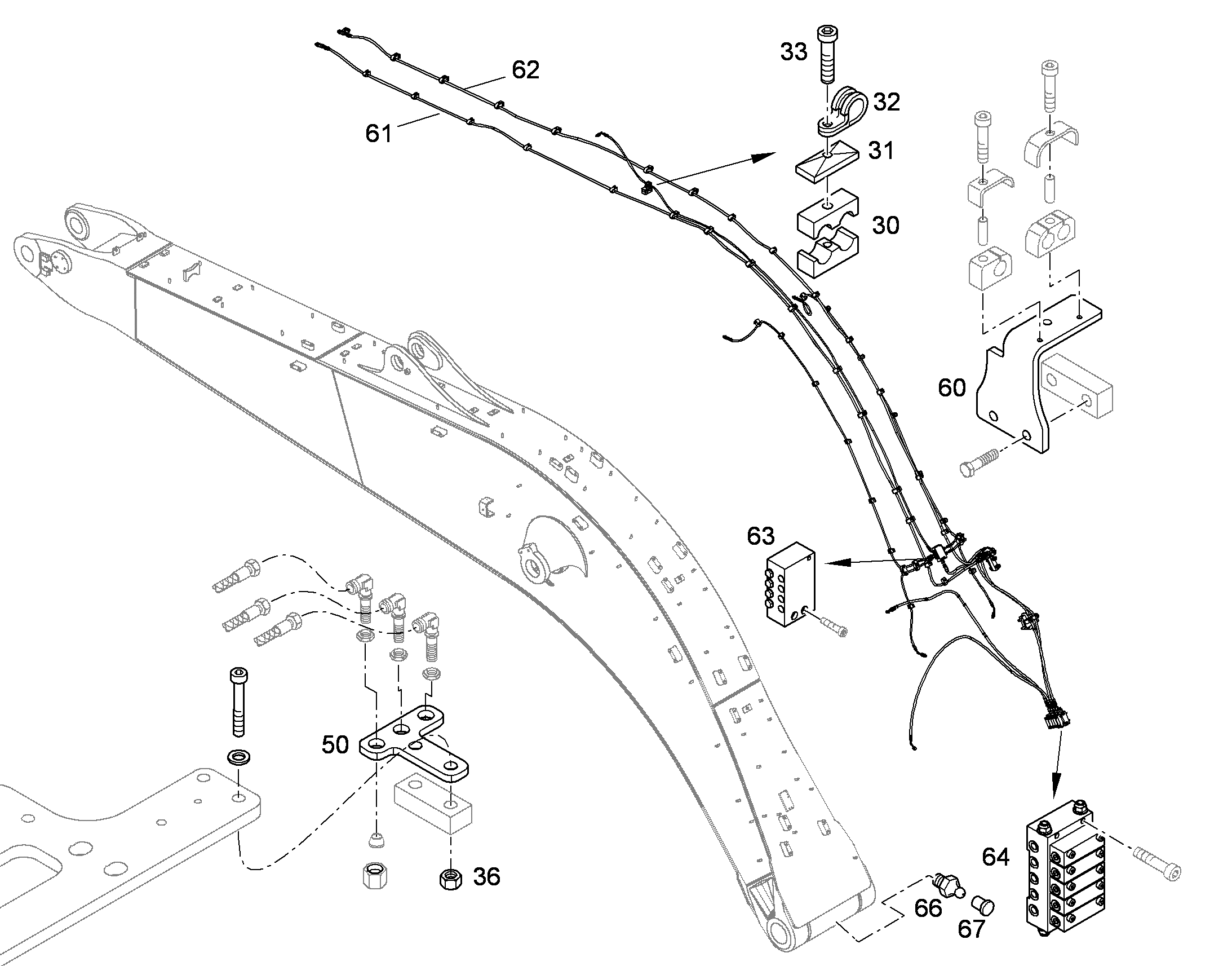 ШЛАНГ 6,3X5925 10425125 LIEBHERR