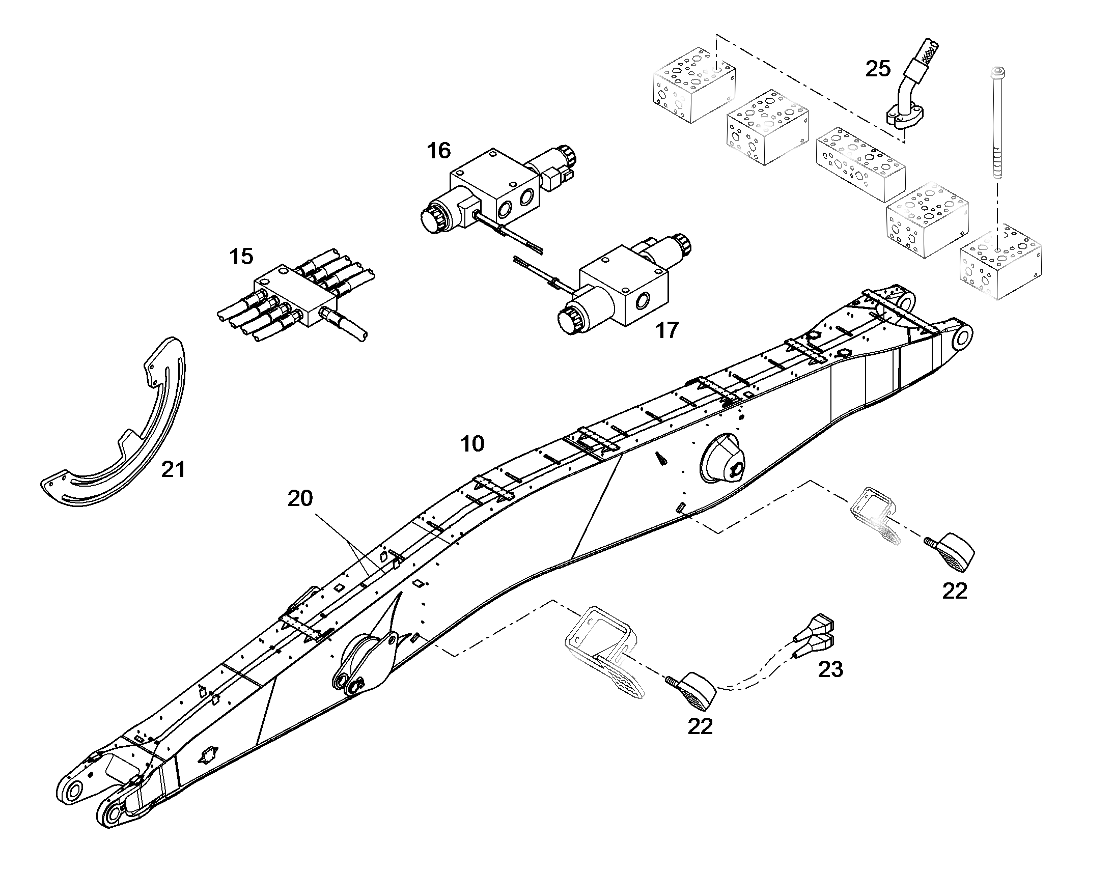 ЦЕНТРАЛИЗОВАННАЯ СМАЗКА 10376290 LIEBHERR