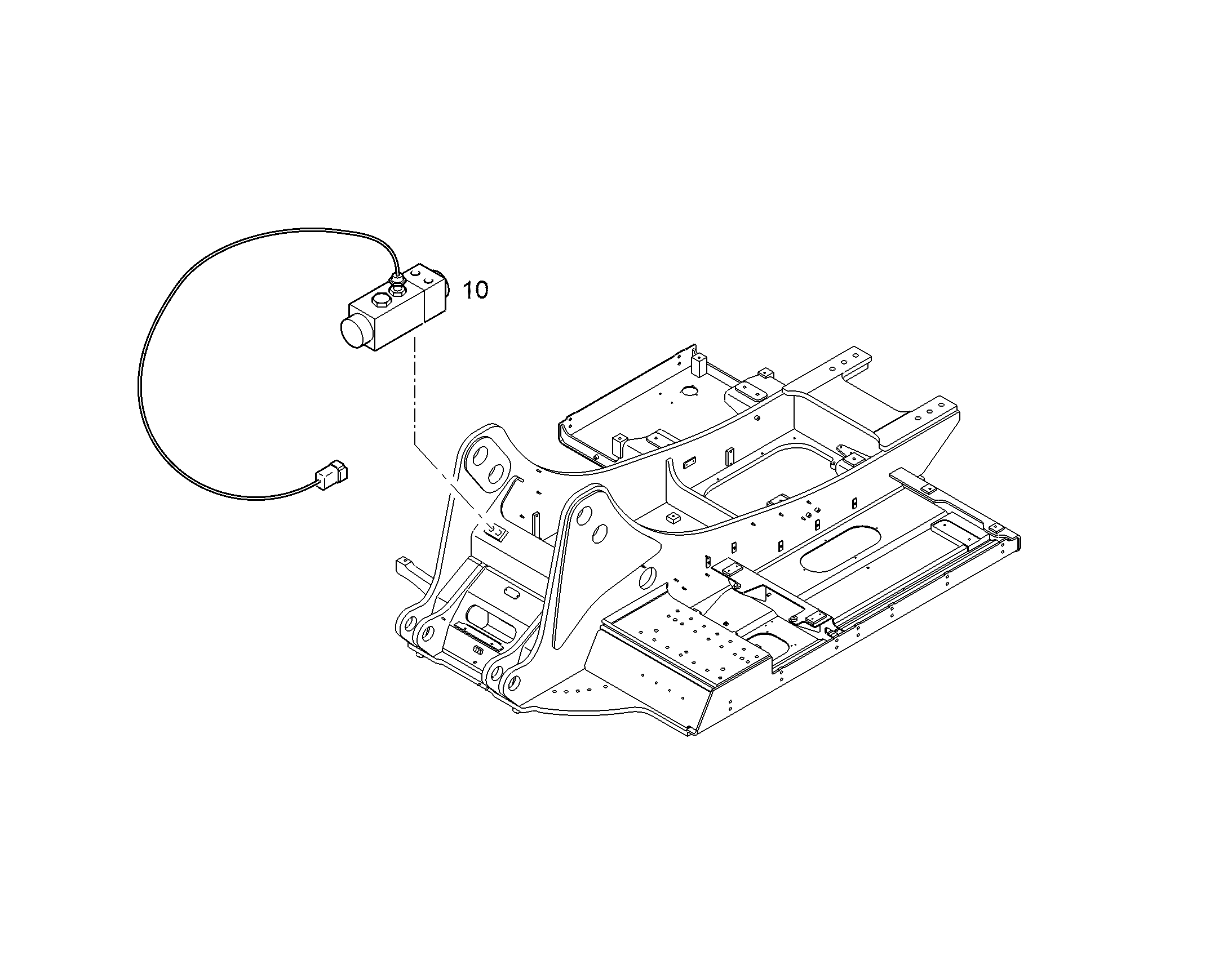 УСТР.ПРЕДУП.О ПЕРЕГРУЗКЕ R934C 10085496 LIEBHERR
